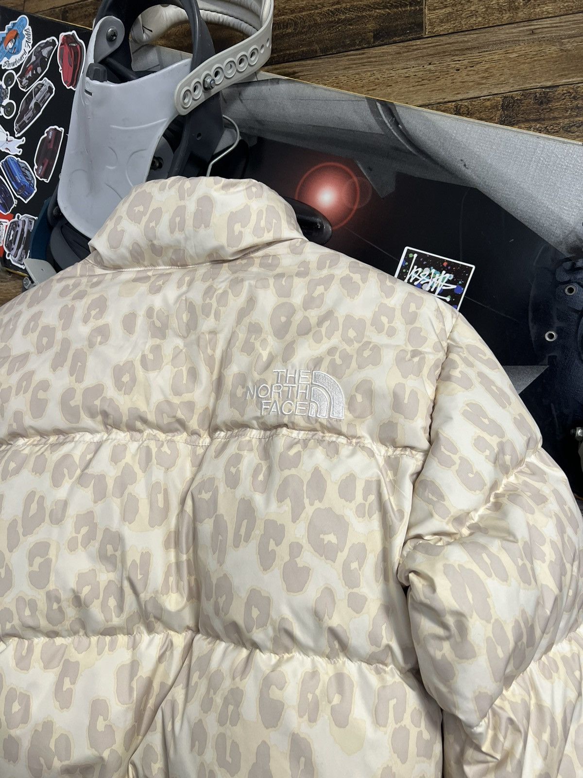 The North Face THE NORTH FACE Print Nuptse Women’s Leopard Down Jacket Size S / US 4 / IT 40 - 15 Thumbnail