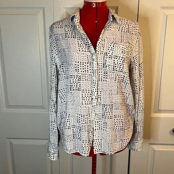 Other Velvet Heart Spotted Print Button Up Blouse M Size M / US 6-8 / IT 42-44 - 1 Thumbnail