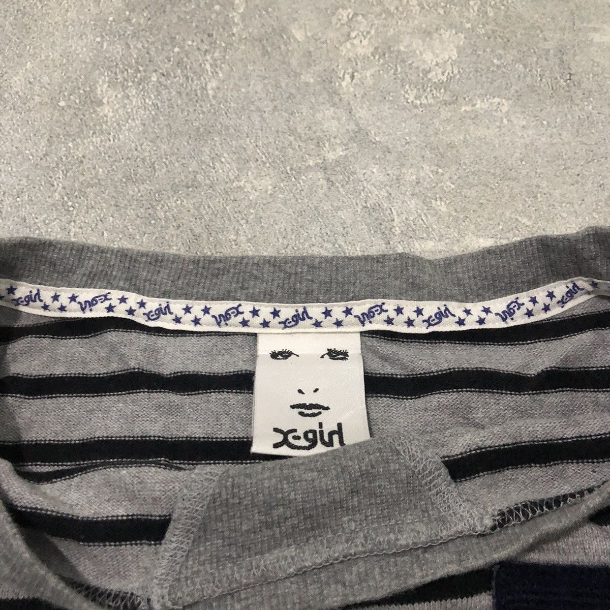 Hysteric Glamour X-girl Striped Sweatshirt Size US XS / EU 42 / 0 - 5 Thumbnail