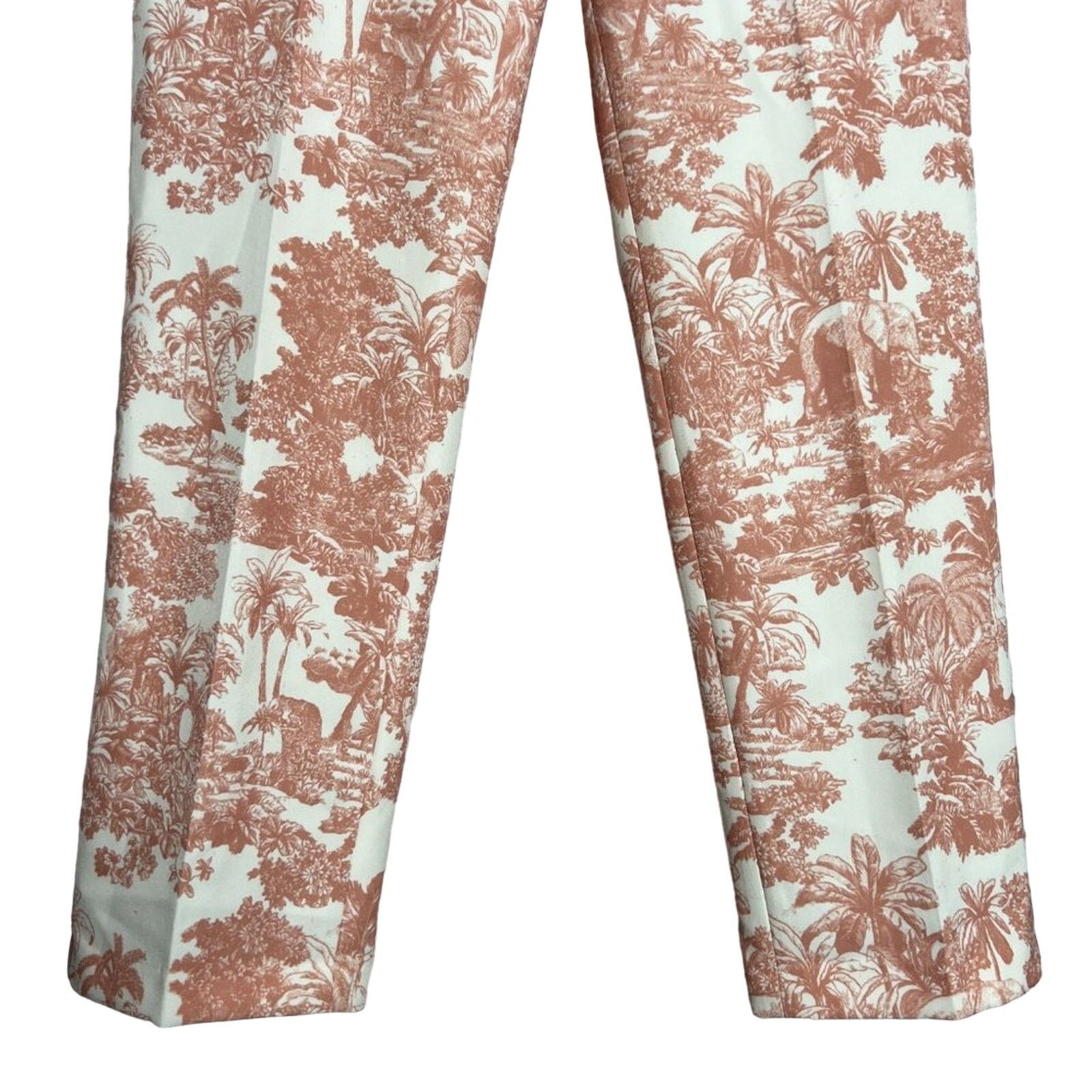 L'AGENCE L'Agence Ludivine Rose Floral Trouser Size 4 Cropped Size 27" / US 4 / IT 40 - 11 Thumbnail