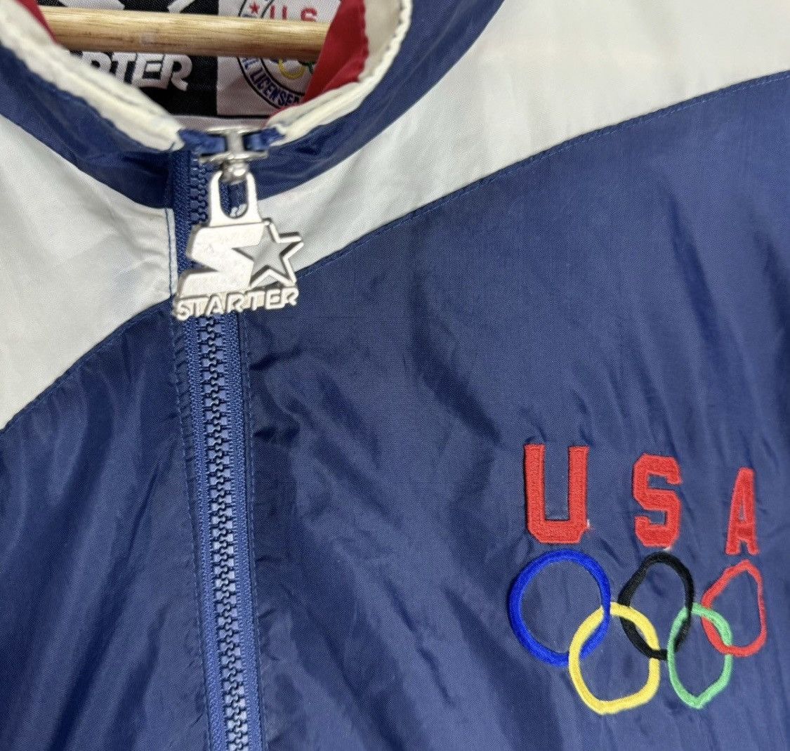 Starter × USA Olympics × Vintage Starter USA Olympics jacket Size US L / EU 52-54 / 3 - 4 Thumbnail