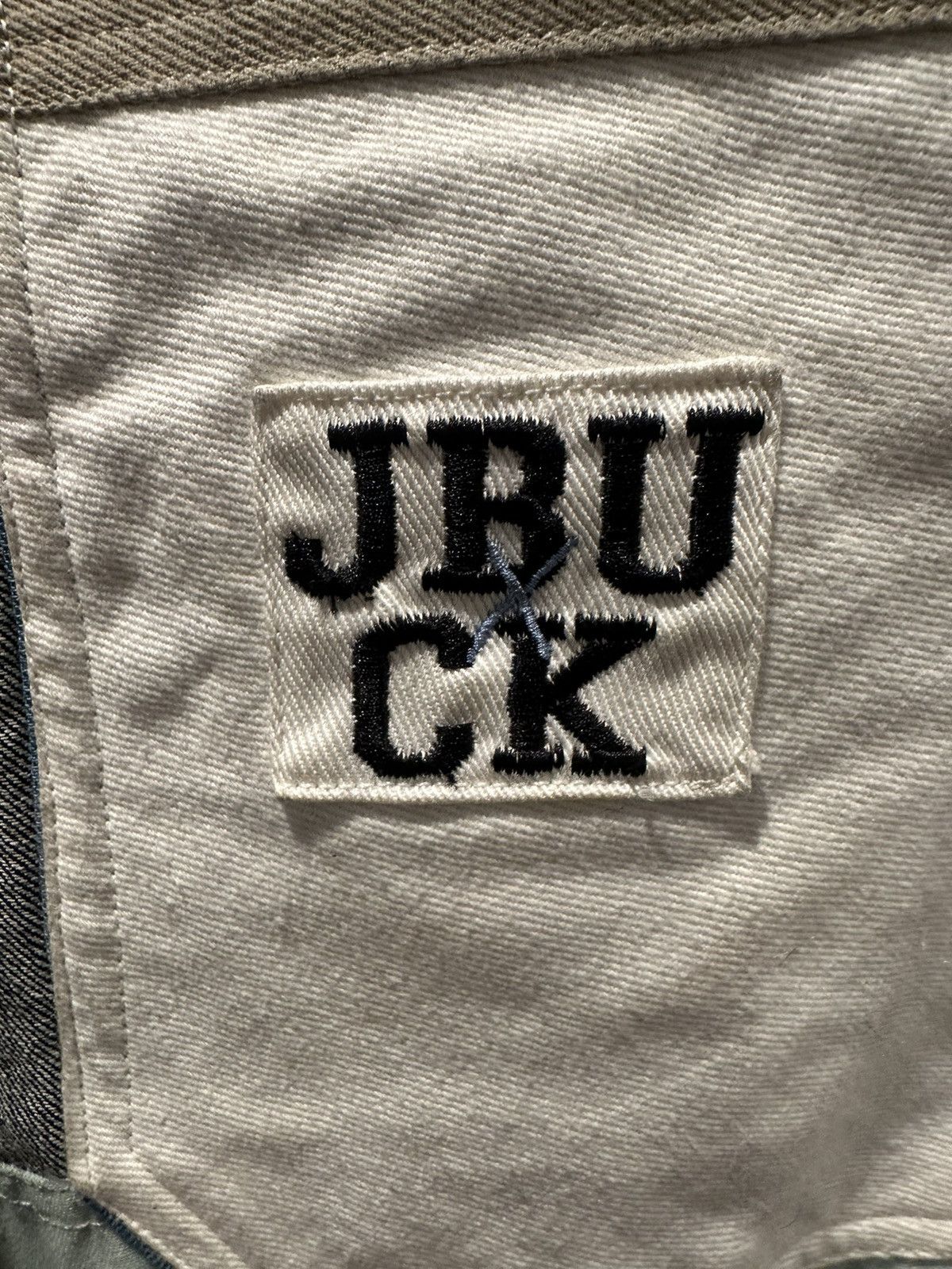 Vintage Jbu vintage patchwork jeans Size US 32 / EU 48 - 2 Thumbnail
