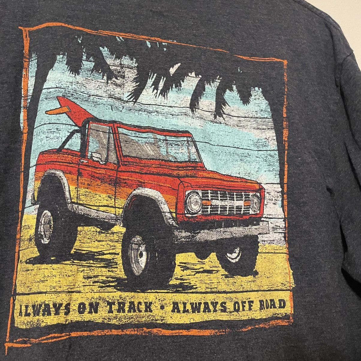 G.H. Bass & Co. G.H. Bass & Co Blue Short Sleeve Graphic T Shirt Size US XL / EU 56 / 4 - 2 Thumbnail