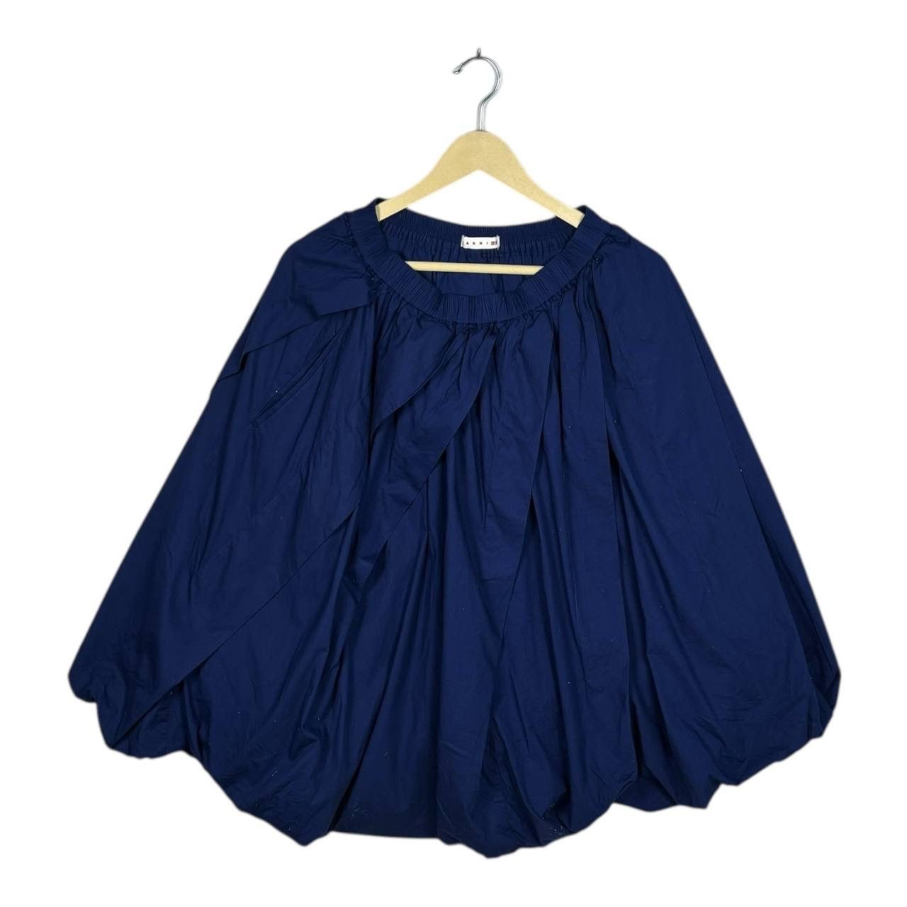 Marni × Uniqlo Marni x Uniqlo 2022 Balloon Skirt Navy Blue Size M Size 28" / US 6 / IT 42 - 1 Thumbnail