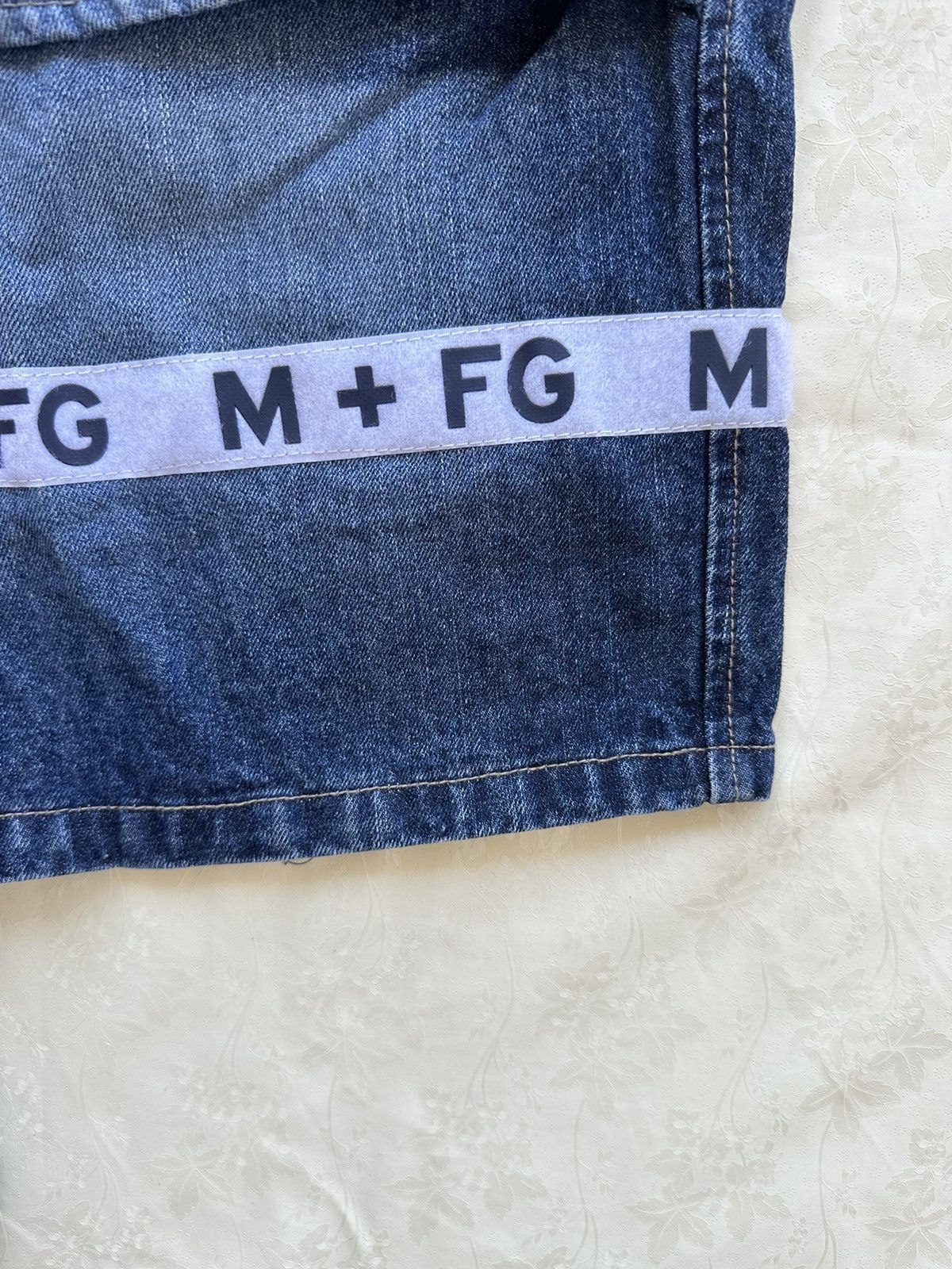 Japanese Brand × Marithe + Francois Girbaud × Vintage Marithe Francois Girbaud Denim Jorts Size US 36 / EU 52 - 3 Thumbnail