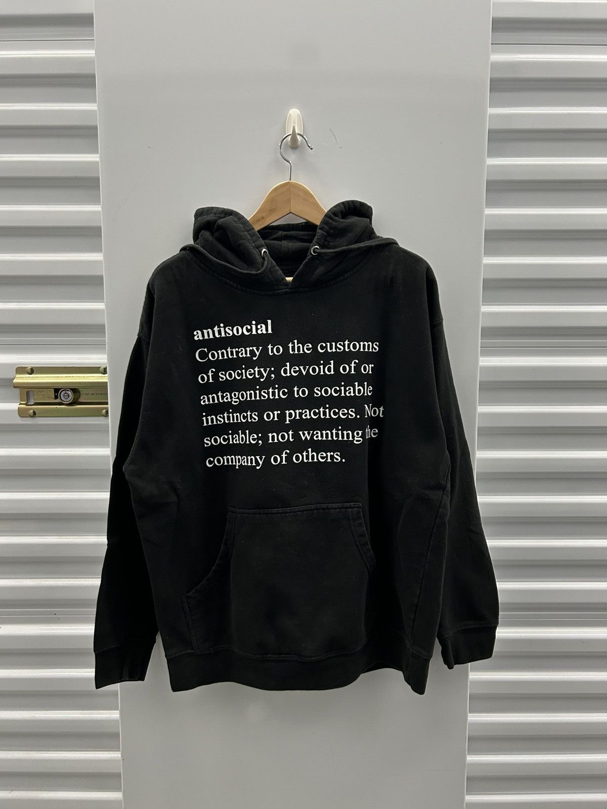 Anti Social Social Club Anti social social club definition hoodie Size US L / EU 52-54 / 3 - 1 Thumbnail