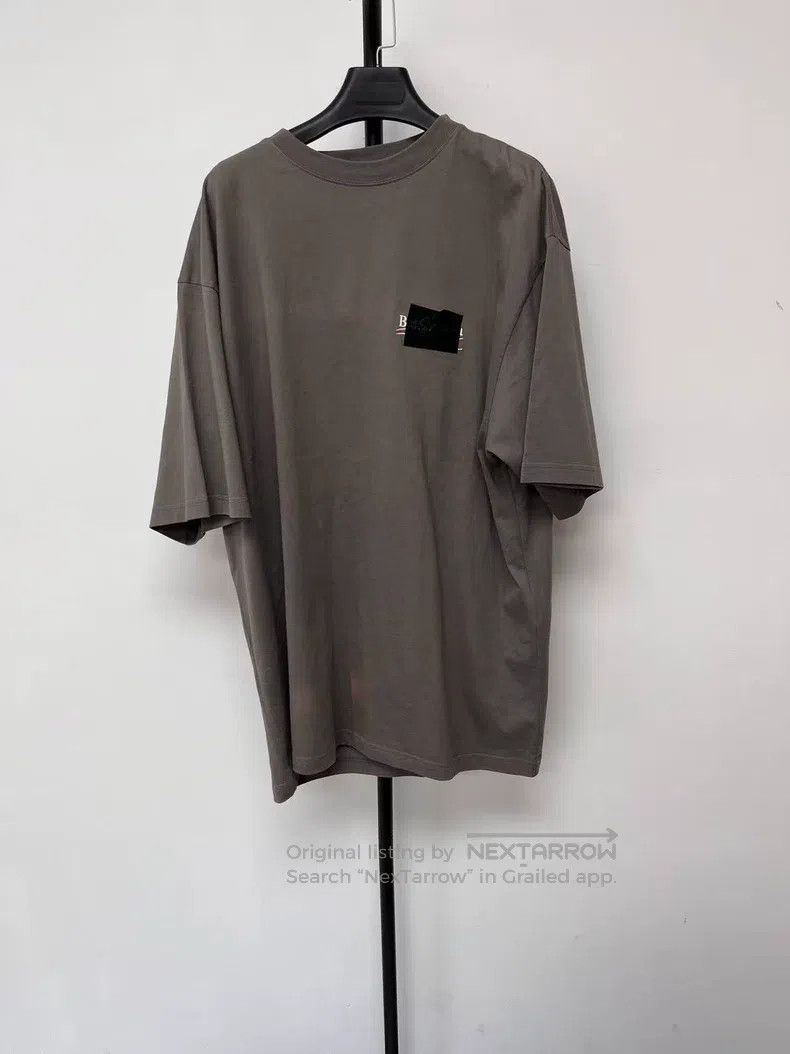 Balenciaga Balenciaga Logo Letter Print Crew Neck Short Sleeve T-Shir Size US XL / EU 56 / 4 - 1 Thumbnail