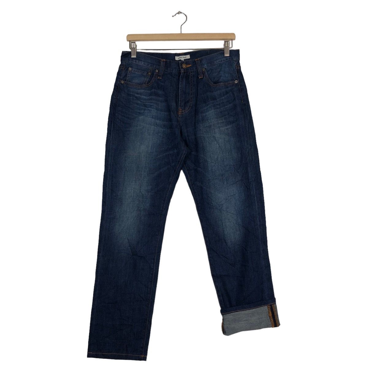 Issey Miyake 🔥GLOBAL WORK BY ISSEY MIYAKE JEANS DENIM SKINNY FIT Size US 28 / EU 44 - 9 Thumbnail