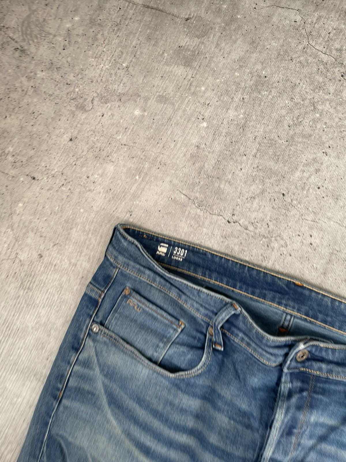 G-Star Y2K G-STAR RAW DENIM STRAIGHT JEANS JAPANEESE Size US 34 / EU 50 - 7 Thumbnail