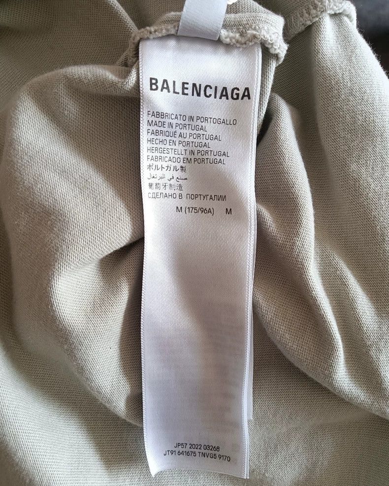 Balenciaga Balenciaga Short sleeve T-shirt, classic model Size US M / EU 48-50 / 2 - 4 Thumbnail