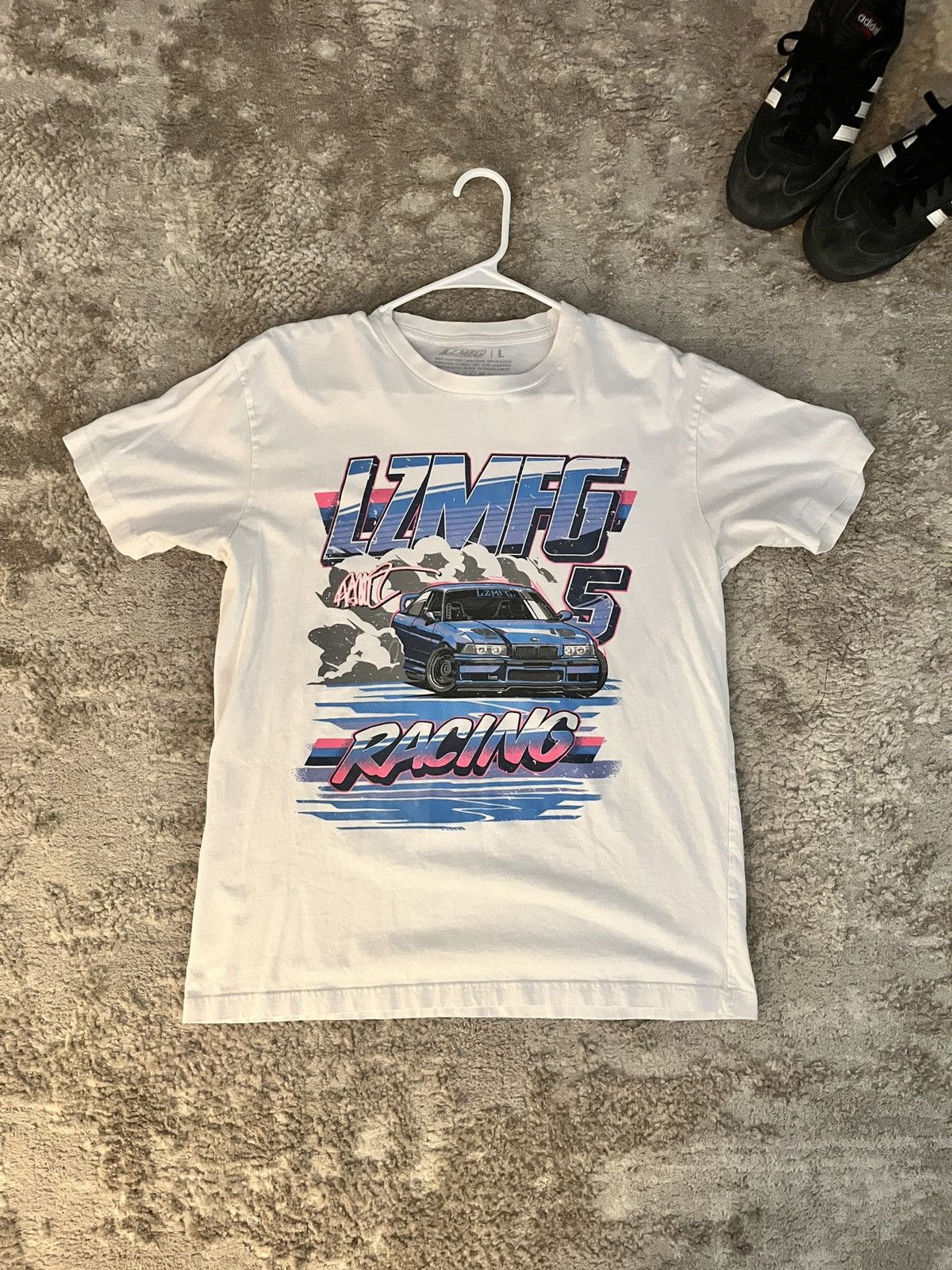 Zumiez BLUE/WHITE T-SHIRT Size US L / EU 52-54 / 3 - 1 Thumbnail