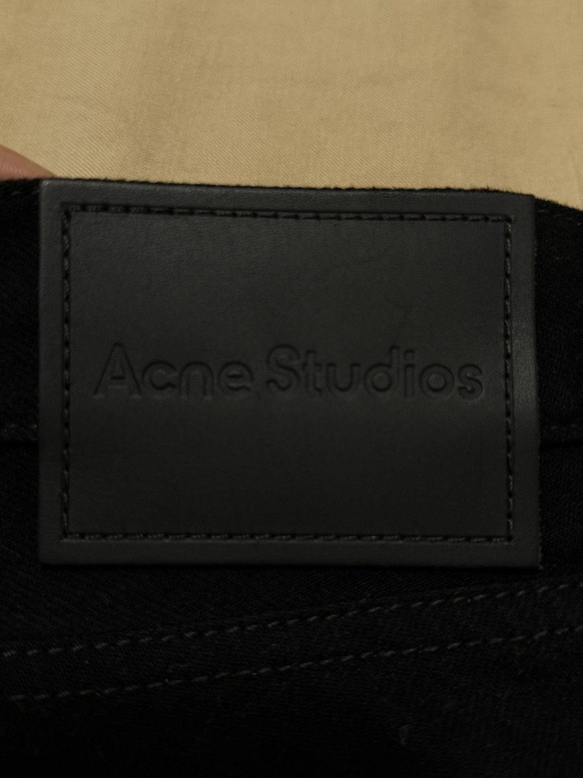 Acne Studios Acne Studios 1981 U Black/Black Denim Size US 34 / EU 50 - 8 Thumbnail