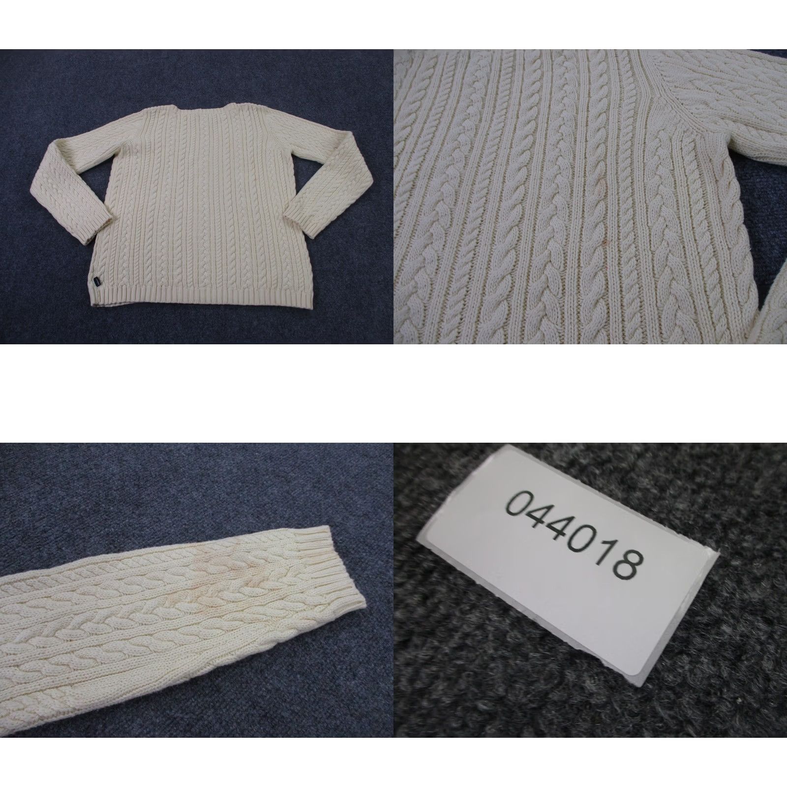 Polo Ralph Lauren Ralph Lauren Sweater Womens L Yellow Cable Knit Fisherman Heavy Preppy Classic Size L / US 10 / IT 46 - 8 Thumbnail