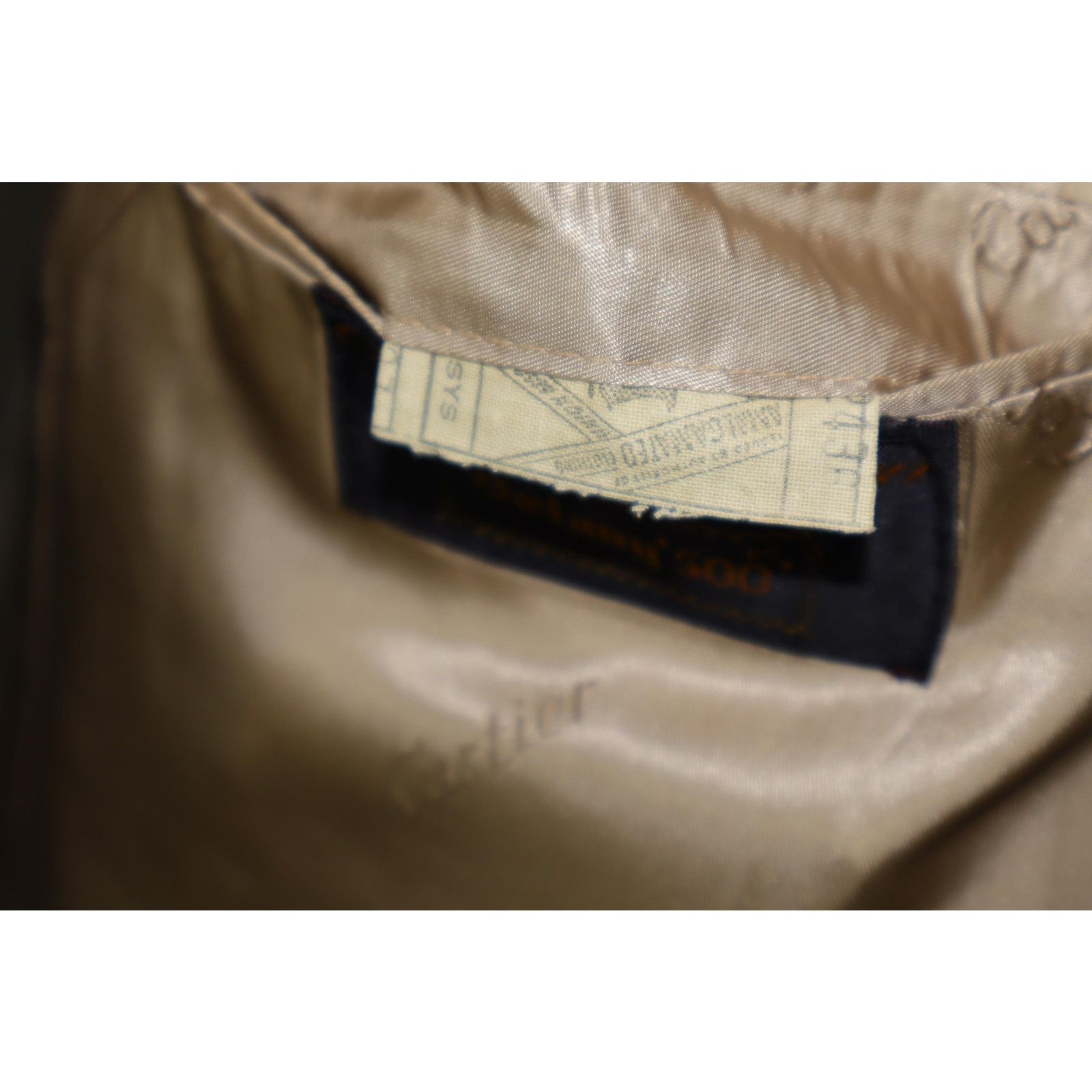 Cartier 40L Vintage 70s Cartier Collection Hopsack 2 Piece Suit Size 40L - 7 Thumbnail