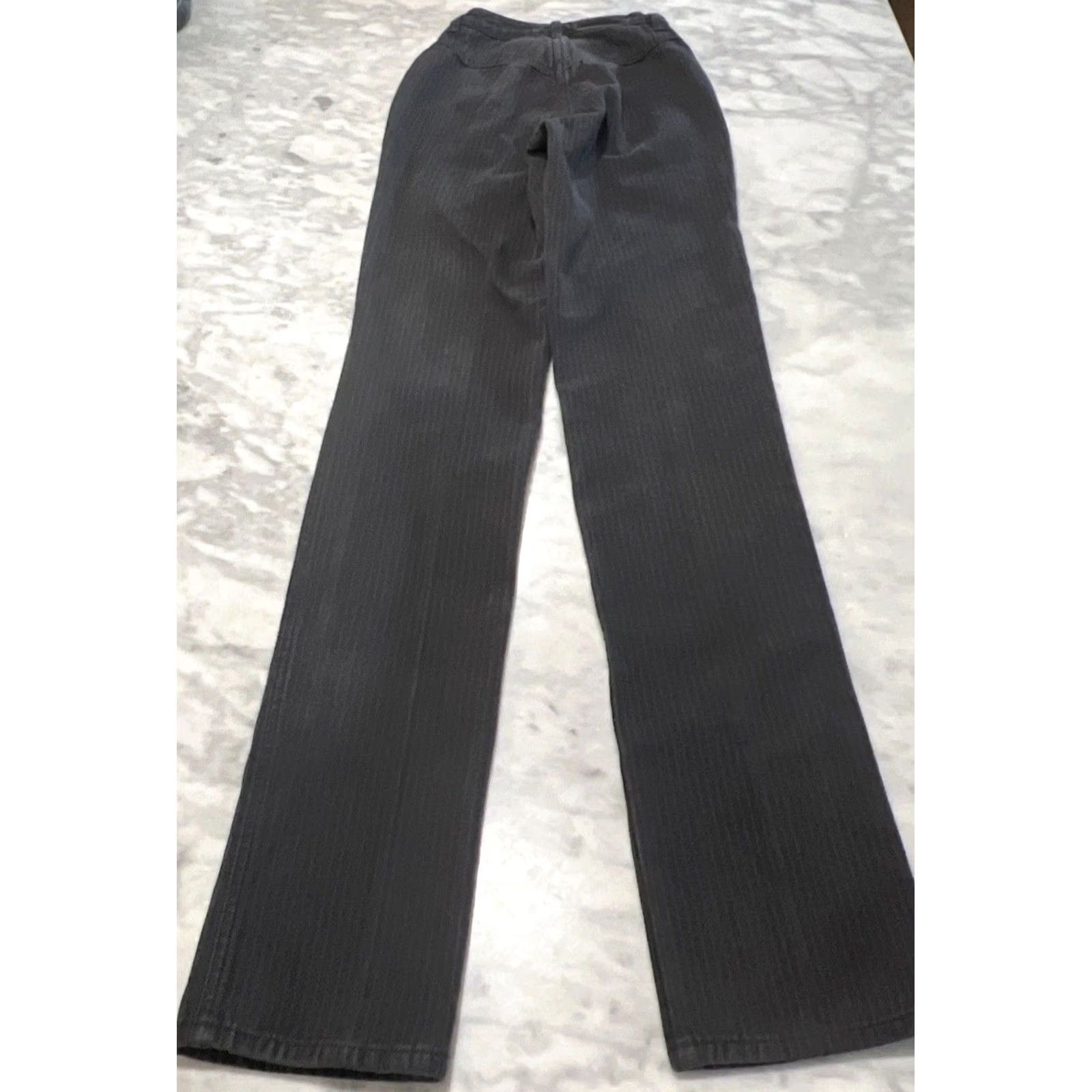 Vintage VINTAGE Rockies Western Jeans Women’s 24x36 Black Striped Bareback 1990s Womens Size 42" / US 20 - 5 Thumbnail