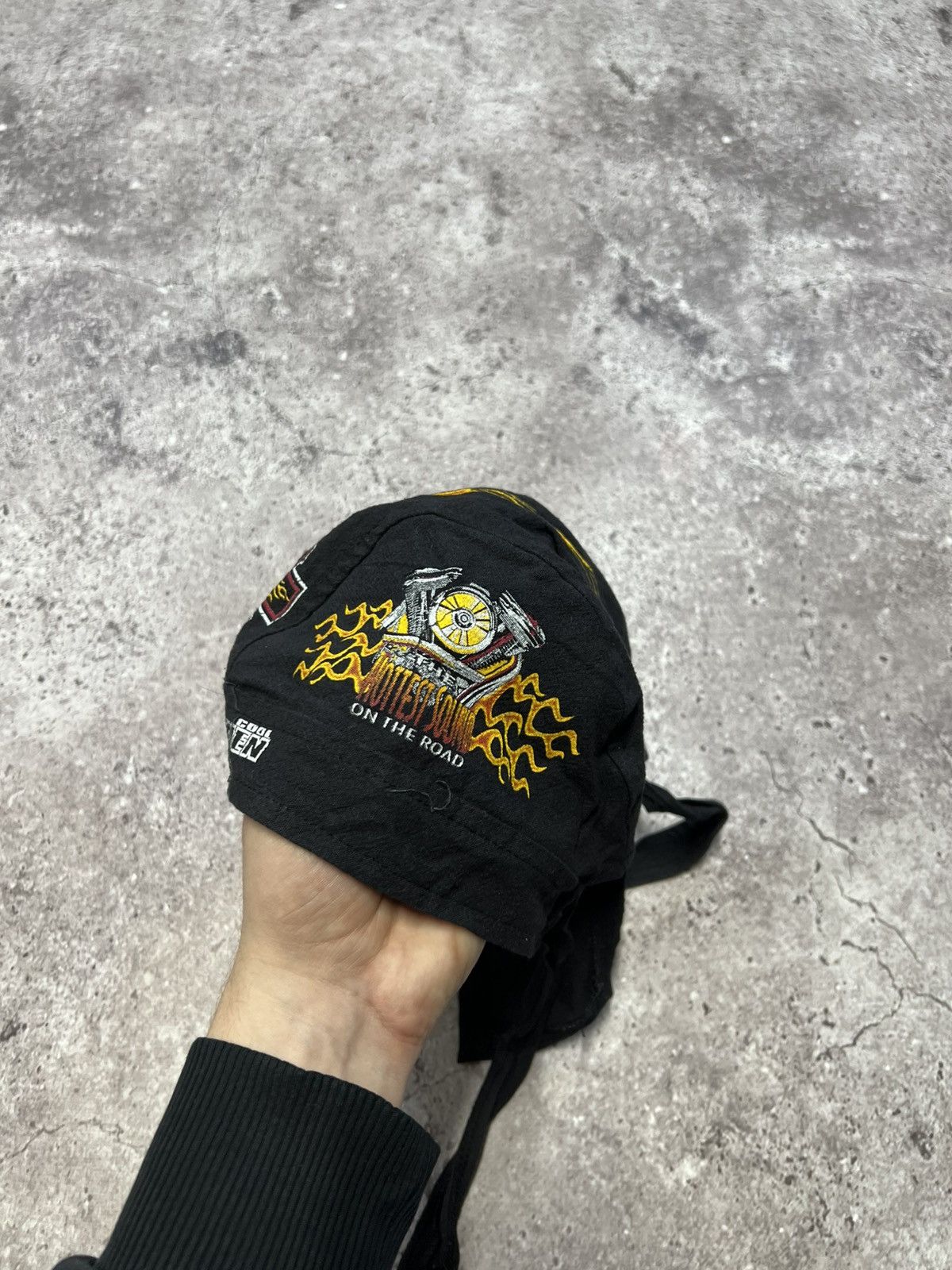 Harley Davidson Harley-Davidson Mexico X3 Biker Headwrap Bandana Cap Faded Size ONE SIZE - 13 Thumbnail