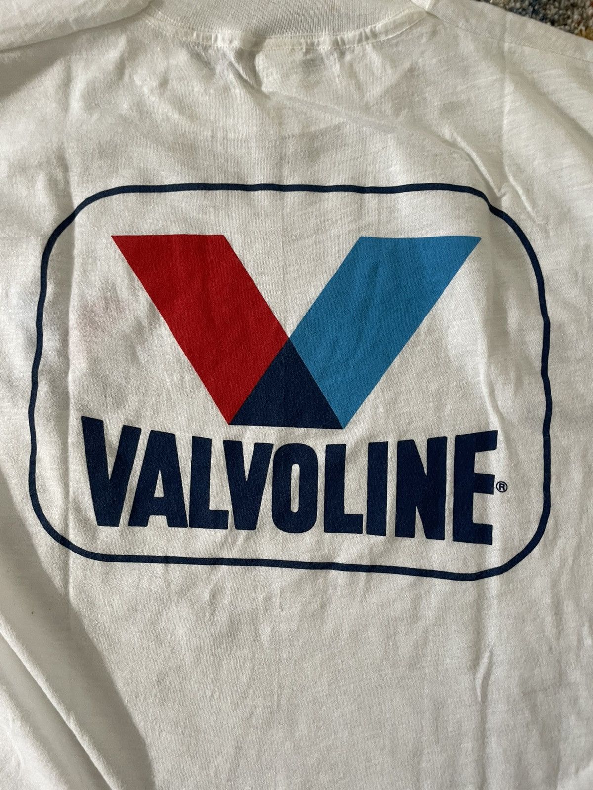 Vintage Vintage Valvoline logo tee Size US S / EU 44-46 / 1 - 4 Thumbnail