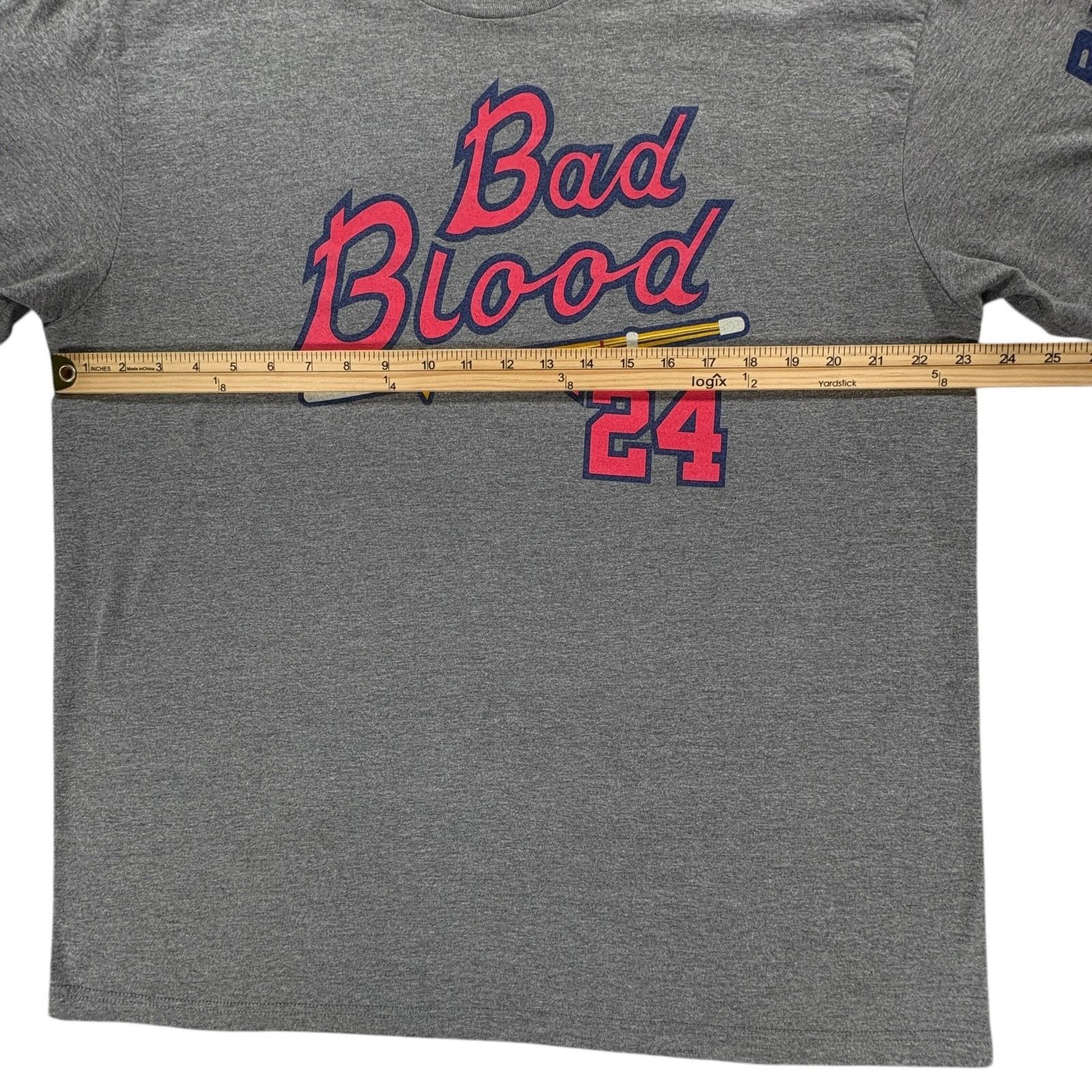 WWE WWE Bad Blood 2024 Atlanta 24 T Shirt Men XL Gray Atlanta Br Size US XL / EU 56 / 4 - 7 Thumbnail