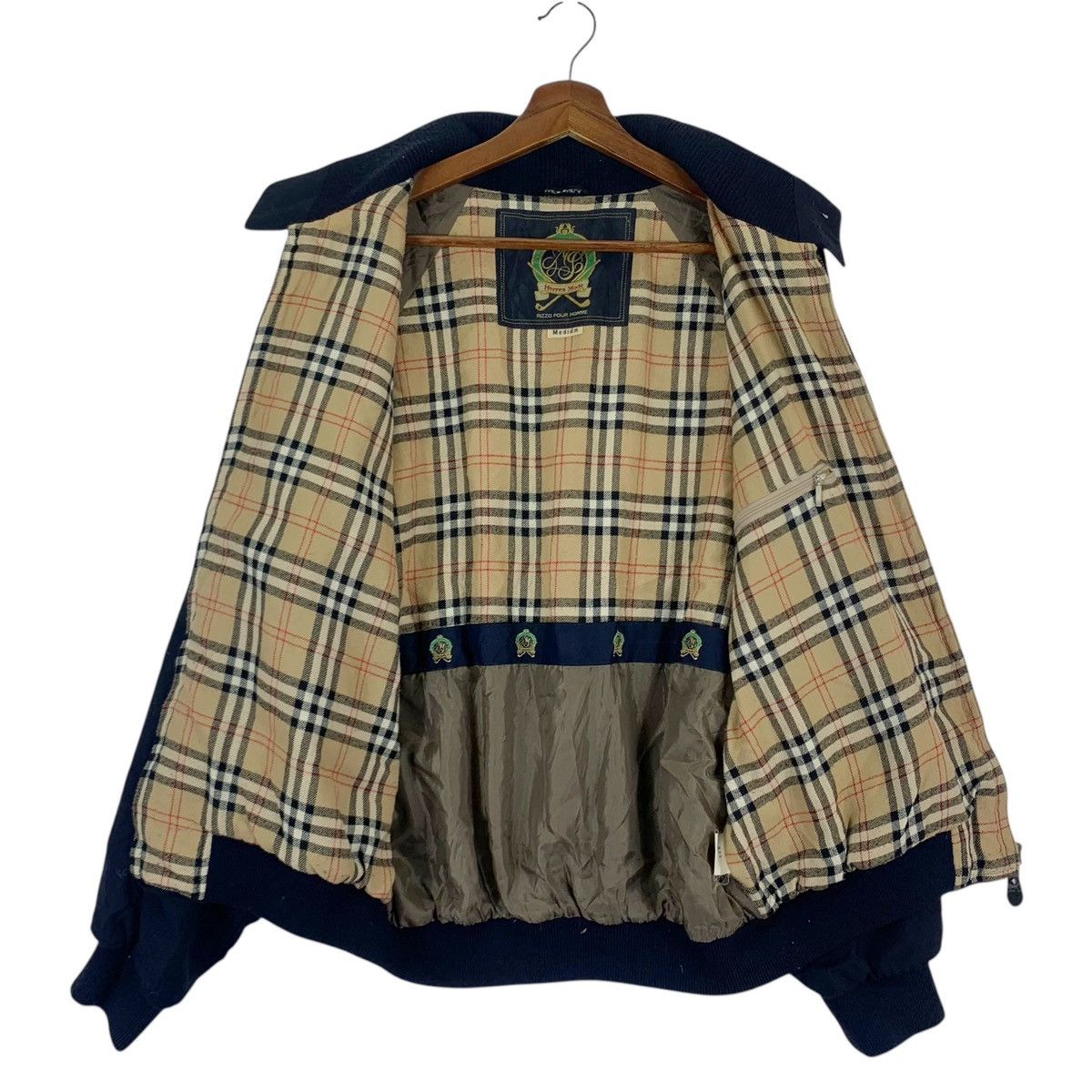 Burberry × Vintage Vintage Burberry Herren Mode Full Zip Jacket Size US M / EU 48-50 / 2 - 11 Thumbnail