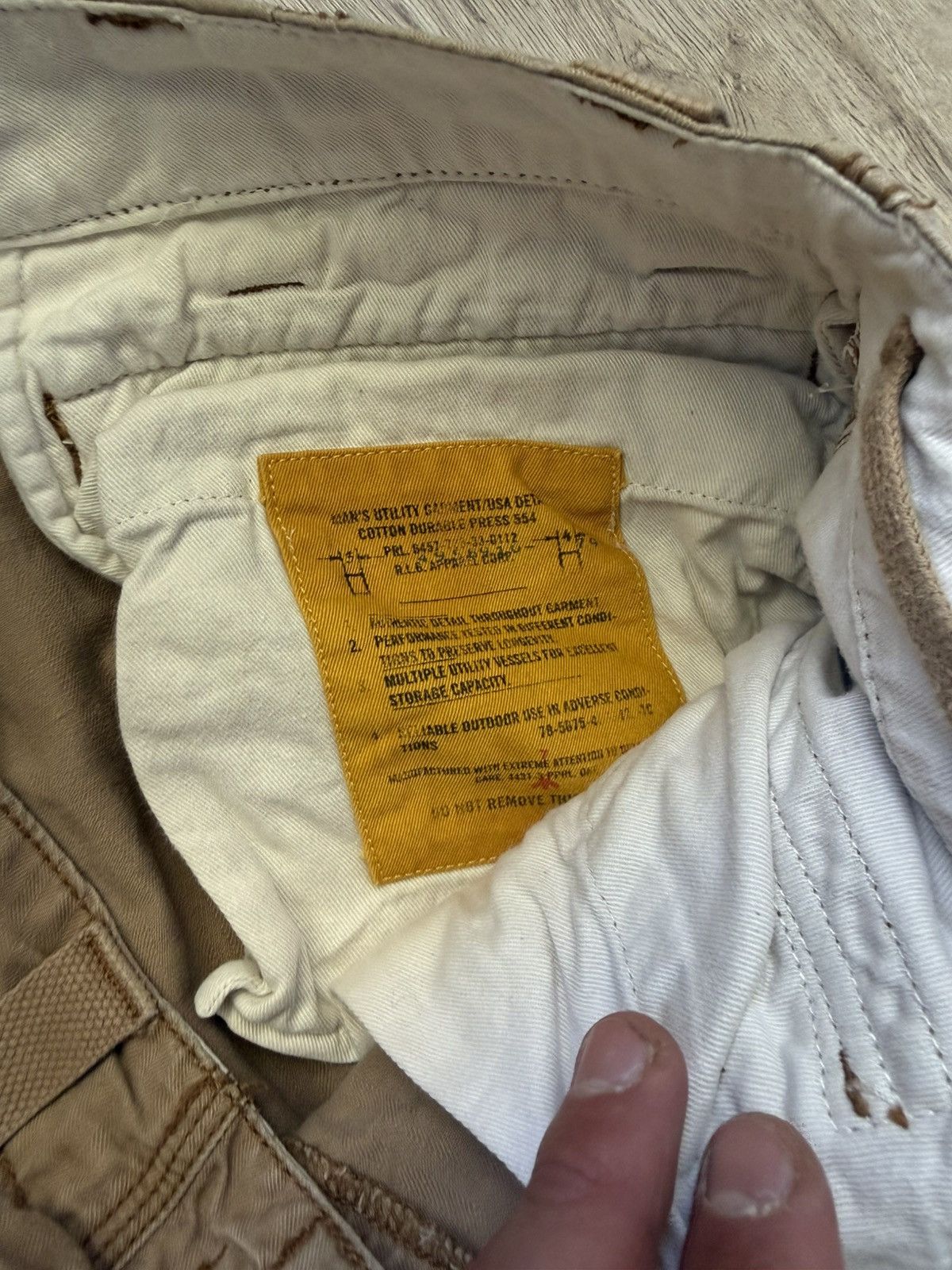 Polo Ralph Lauren Polo Ralph Lauren pant mans cargo slim fit 38/32 Size US 36 / EU 52 - 12 Thumbnail