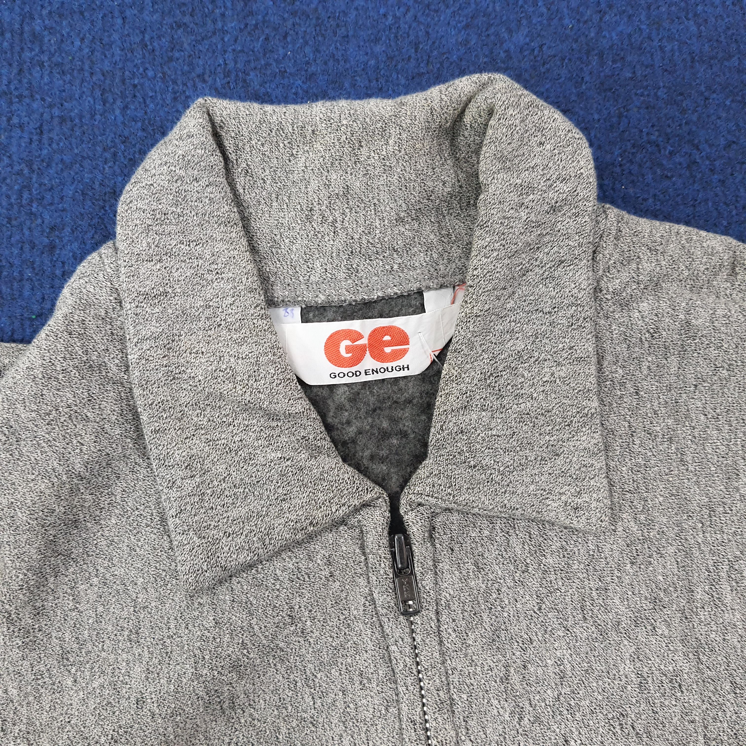 GOODENOUGH Vintage GE GOODENOUGH Japan Zipper Sweatshirt C247N8 Size US M / EU 48-50 / 2 - 4 Thumbnail
