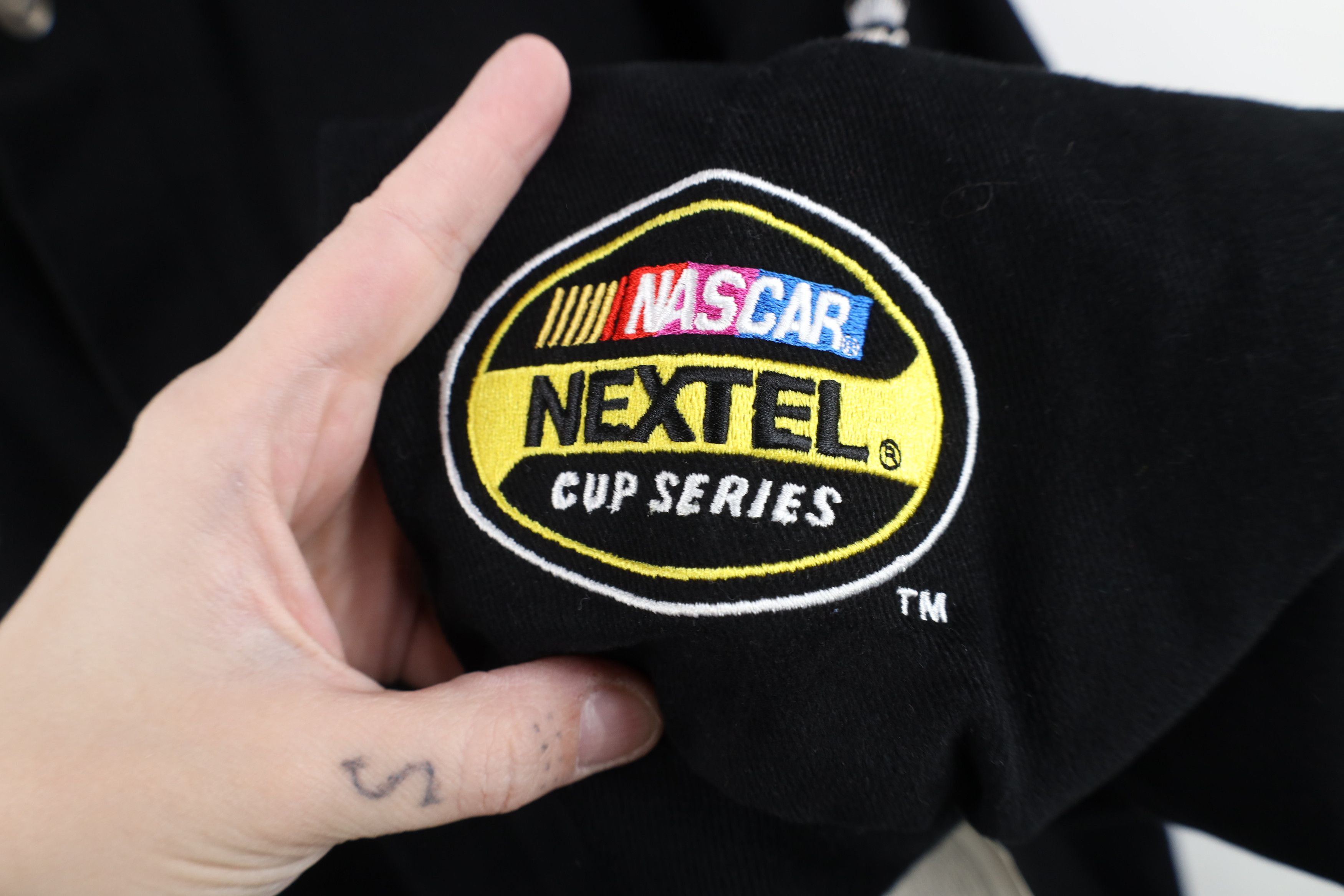 Vintage Deadstock Y2K 2004 NASCAR Dale Earnhardt Jr Crew Jacket Size US L / EU 52-54 / 3 - 9 Thumbnail