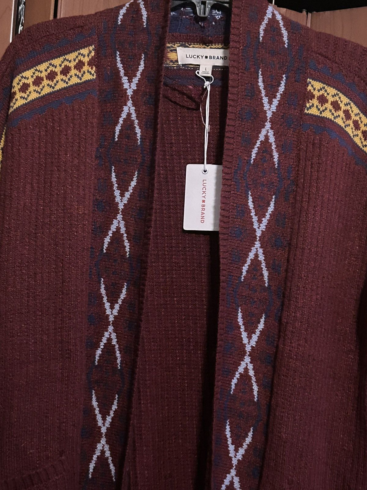 Lucky Brand LUCKY BRAND Maroon Size L / US 10 / IT 46 - 2 Thumbnail