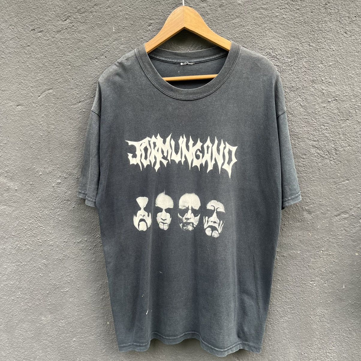 Band Tees Thrashed Faded Jormungand Metal Band Tee Size US L / EU 52-54 / 3 - 1 Thumbnail
