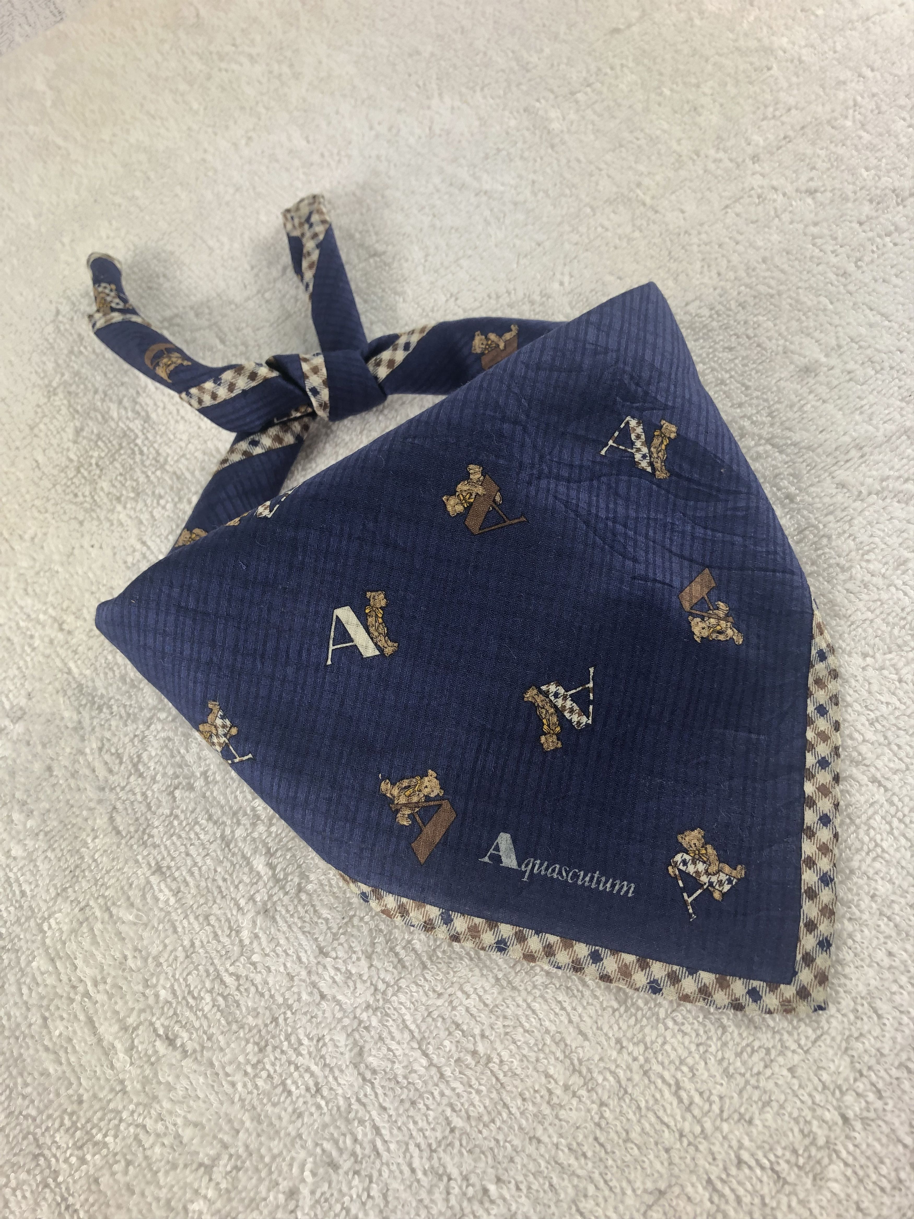 Aquascutum Aquasqutum Handkerchief / Bandana / Neckerchief Size ONE SIZE - 2 Thumbnail