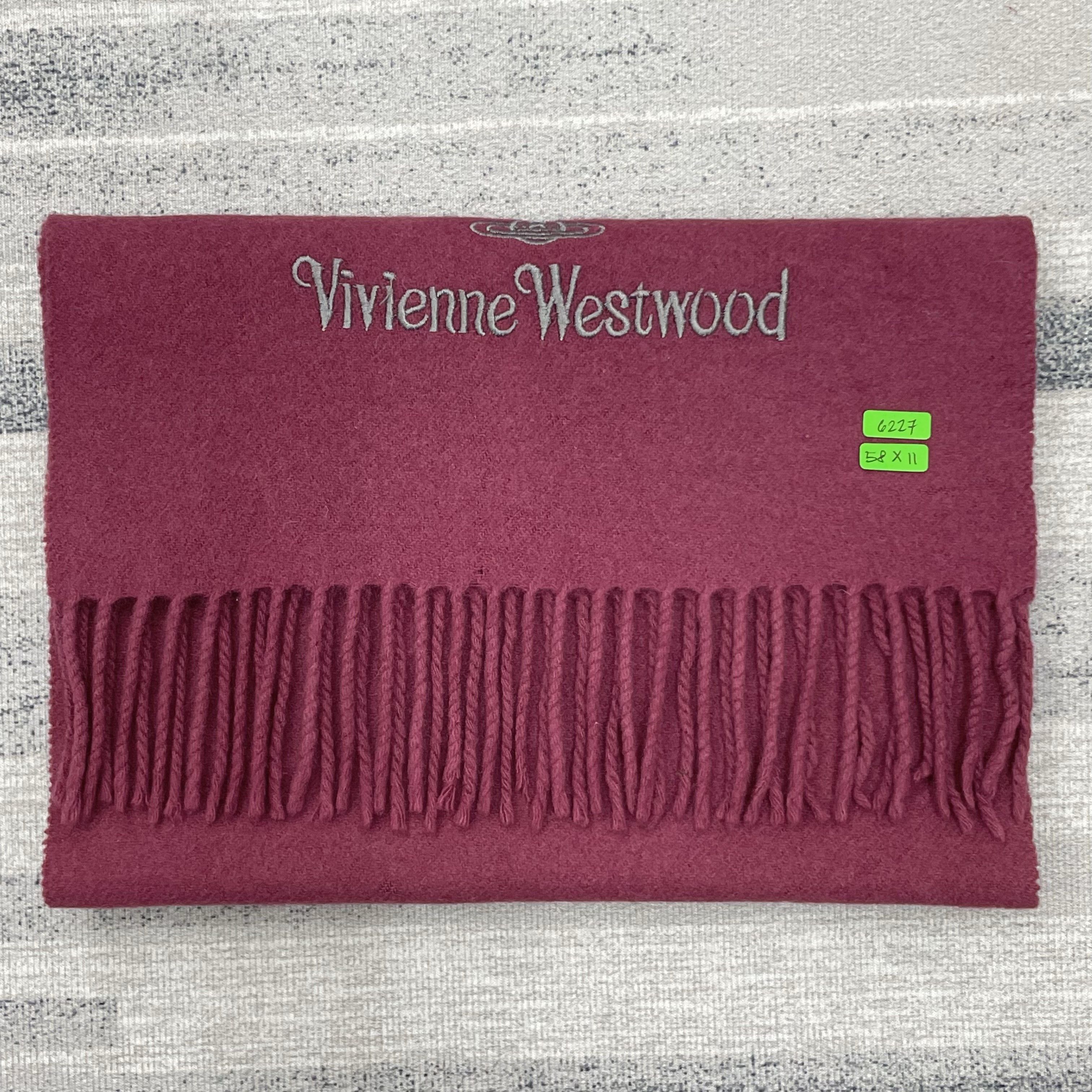 Vintage × Vivienne Westwood Vivienne Westwood Scarf / Muffler - 6227 Size ONE SIZE - 14 Thumbnail