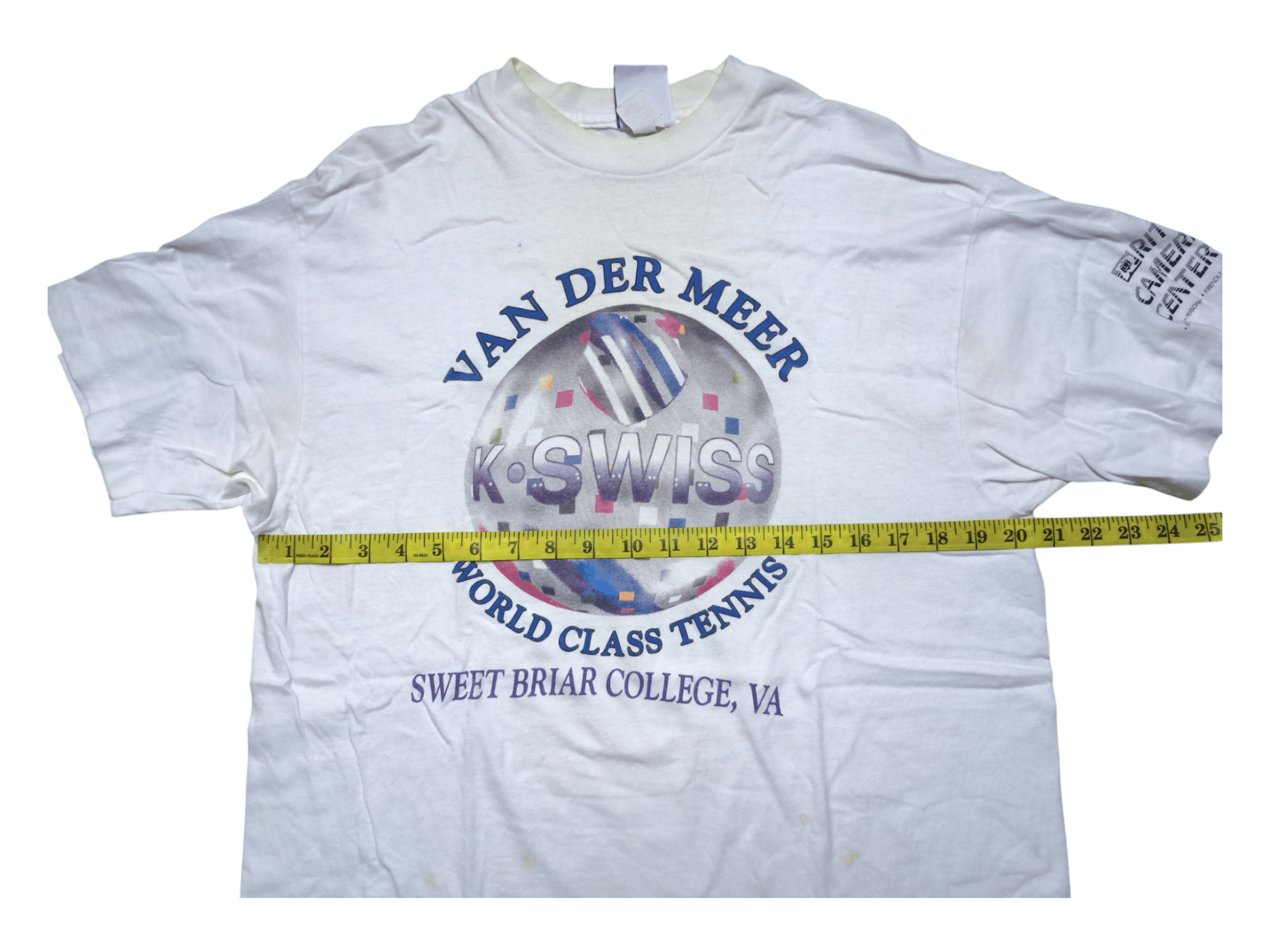K-Swiss Vintage 80s K Swiss World Class Tennis Shirt Size US L / EU 52-54 / 3 - 17 Thumbnail