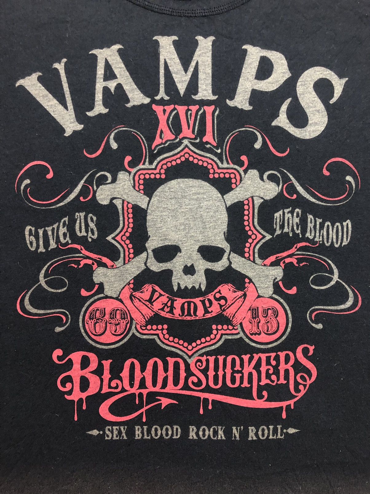 If Six Was Nine 🔥FIRE🔥 Vintage Vamps Distressed Style Shirt Size US M / EU 48-50 / 2 - 4 Thumbnail