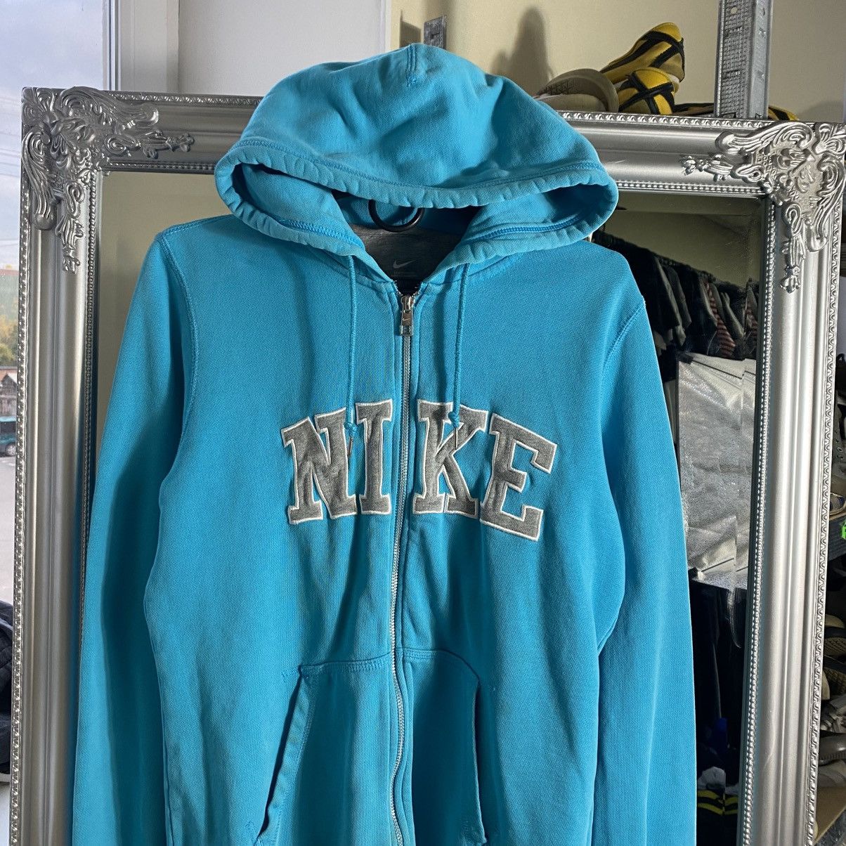 Nike Vintage Y2K Nike Zip Up Hoodie Size US L / EU 52-54 / 3 - 2 Thumbnail