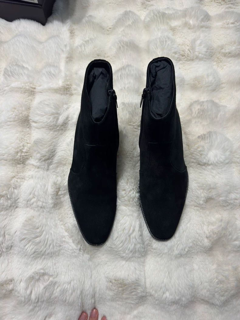 Saint Laurent Paris Saint Laurent Wyatt Suede Men's Boots 2504-Nextarrow Size US 7 / EU 40 - 2 Thumbnail