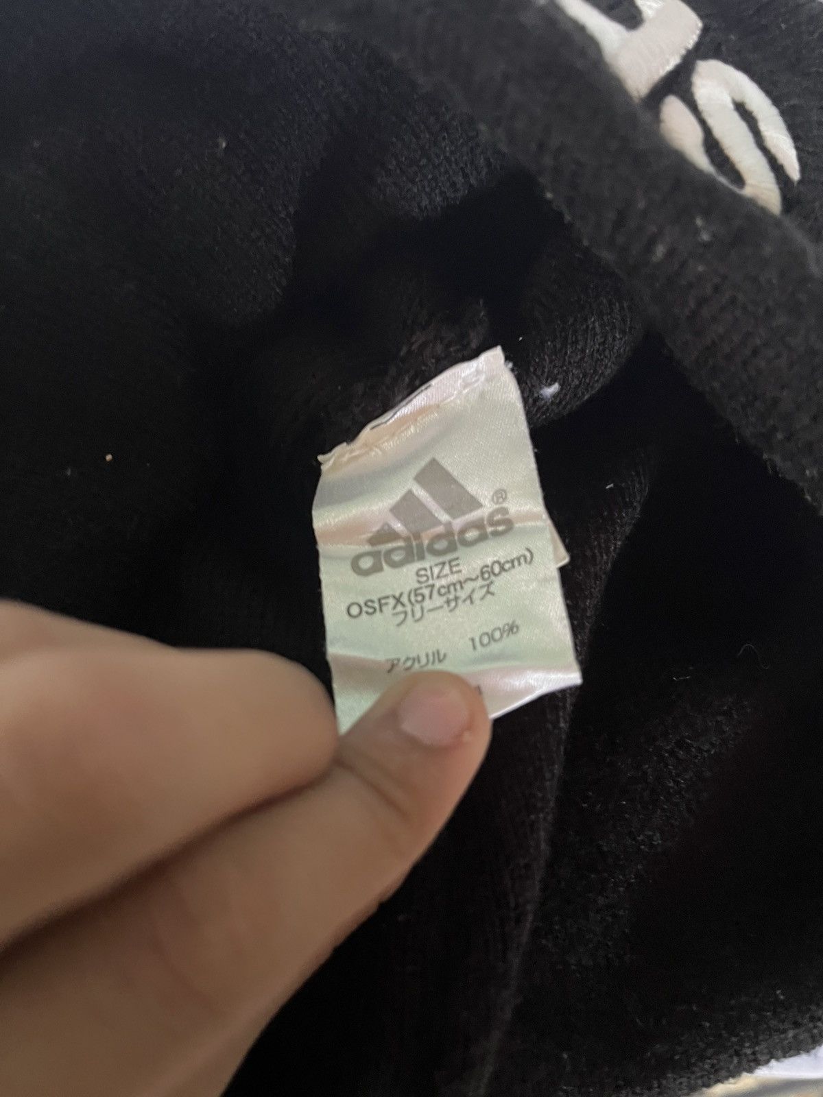 Adidas Vintage adidas hats beanie snow caps Size ONE SIZE - 10 Thumbnail
