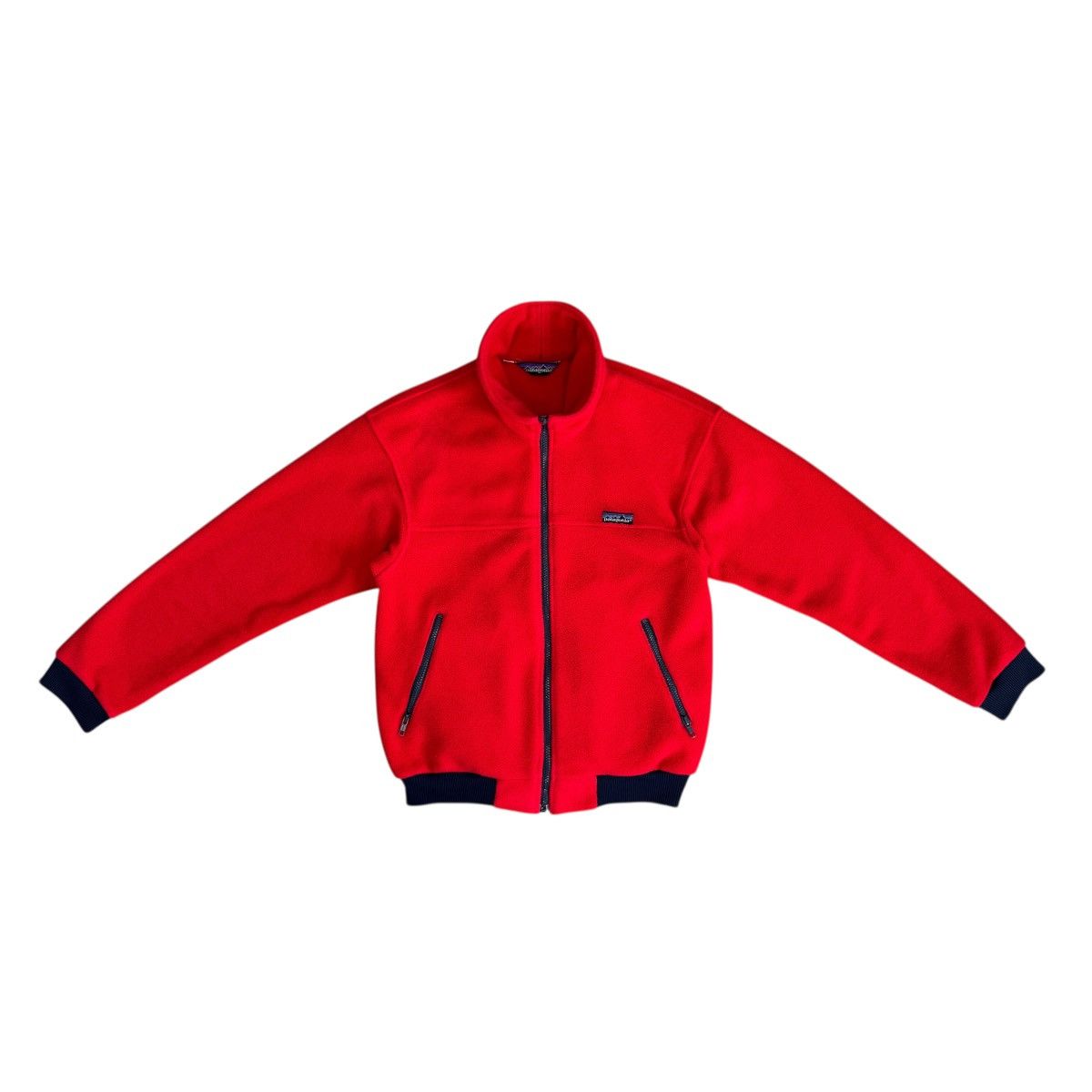 Patagonia Vintage Patagonia Zip Fleece Jacket Red Size S Size US S / EU 44-46 / 1 - 1 Thumbnail