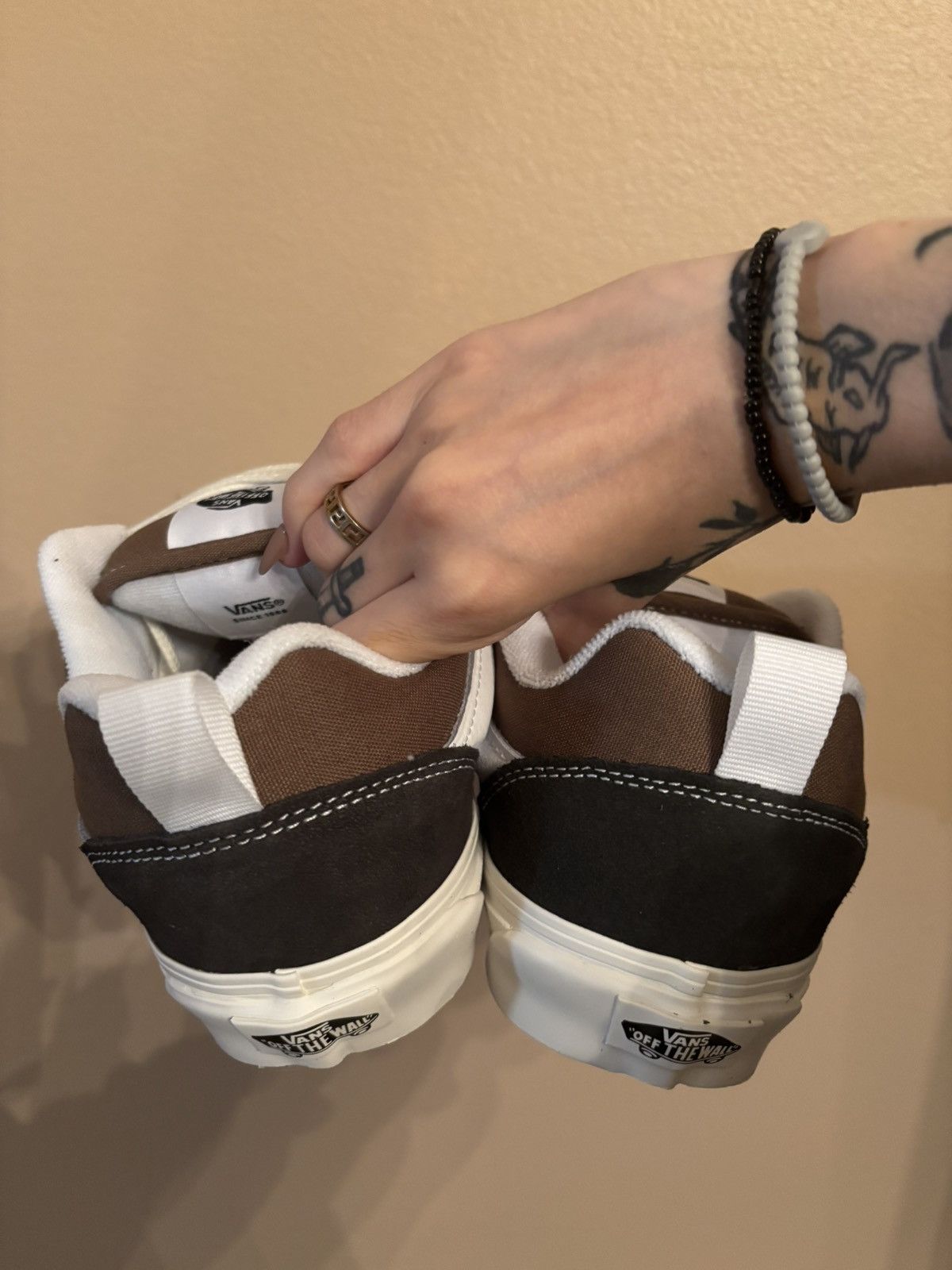 Vans Vans Knu-Skool 'Brown' Size US 6.5 / EU 39-40 - 4 Thumbnail
