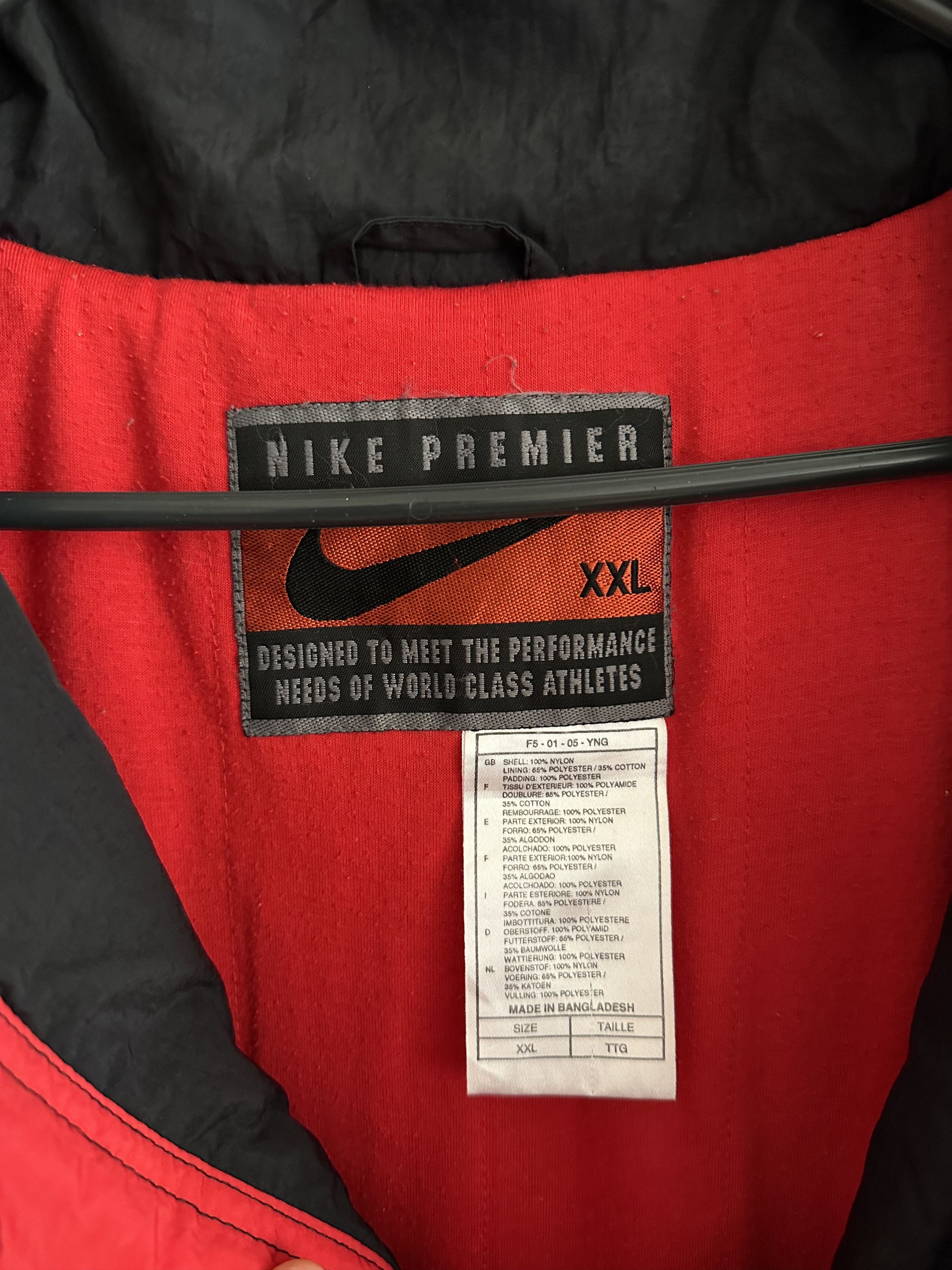 Nike × Vintage Vintage Nike PSV Eindhoven Football Jacket Rare Soccer Hype Size US XXL / EU 58 / 5 - 7 Thumbnail
