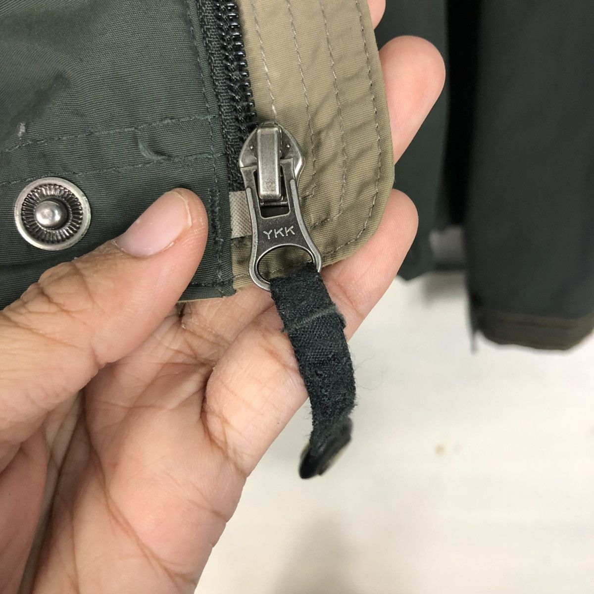 Japanese Brand 🔥RICH GREEN VINTAGE SURVIVAL JACKET ZIPPER L.L.BEAN Size US L / EU 52-54 / 3 - 20 Thumbnail