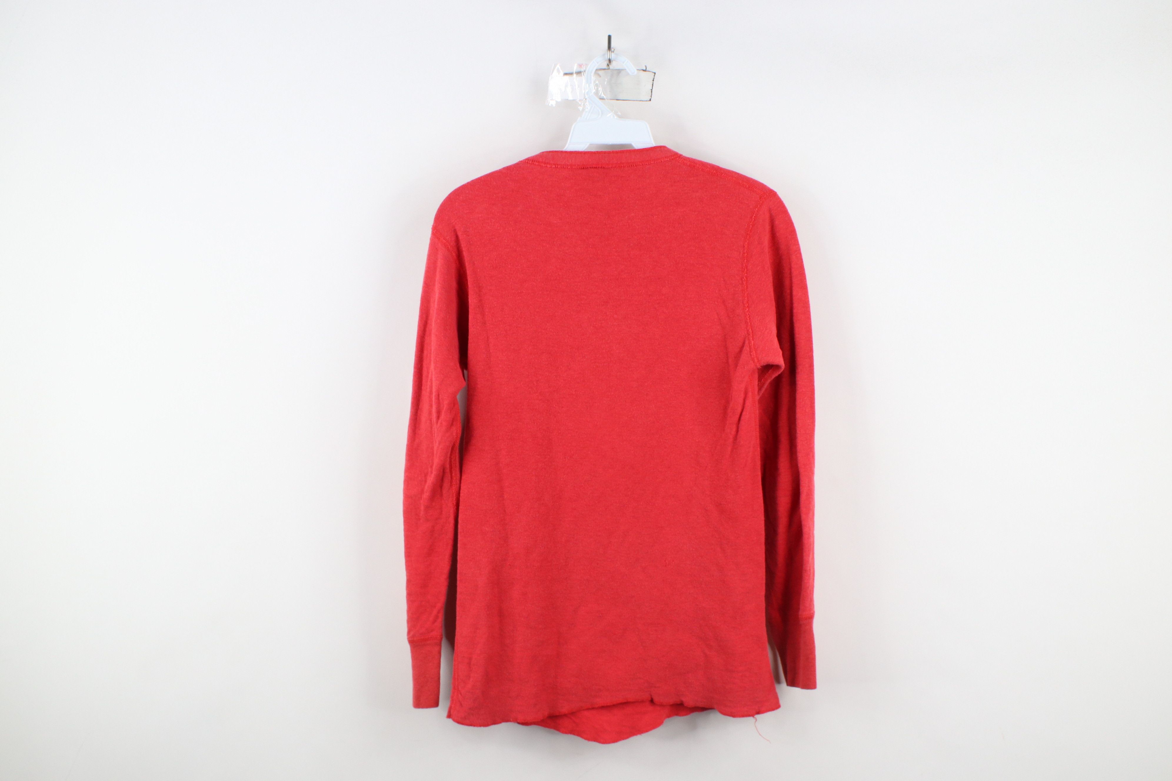Vintage Vintage 70s Streetwear Blend Thermal Knit Henley T-Shirt USA Size US S / EU 44-46 / 1 - 11 Thumbnail