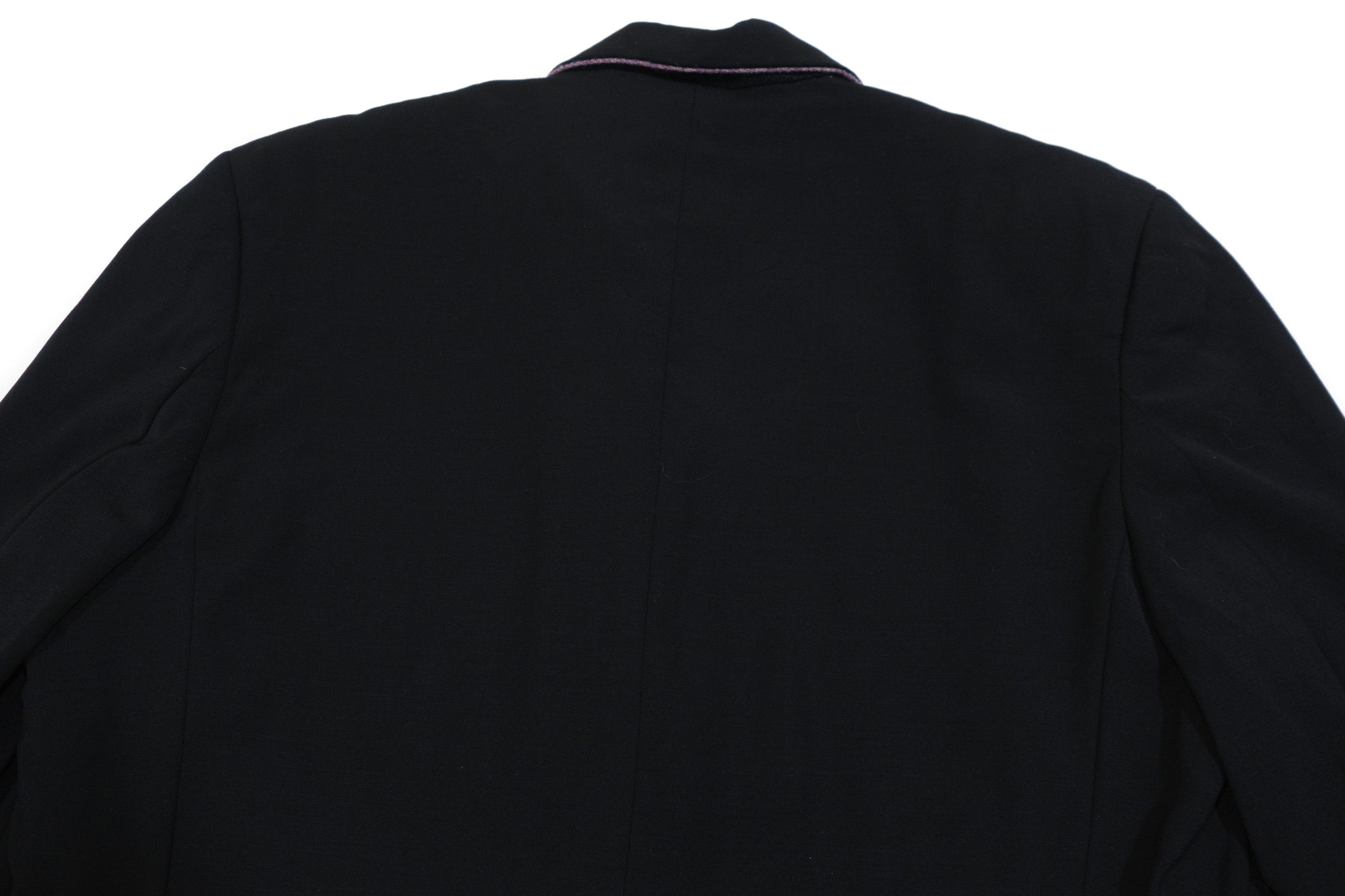 Versace Gianni Versace Couture Vintage Wool Blazer Piping Detail 90s Size XL / US 12-14 / IT 48-50 - 4 Thumbnail