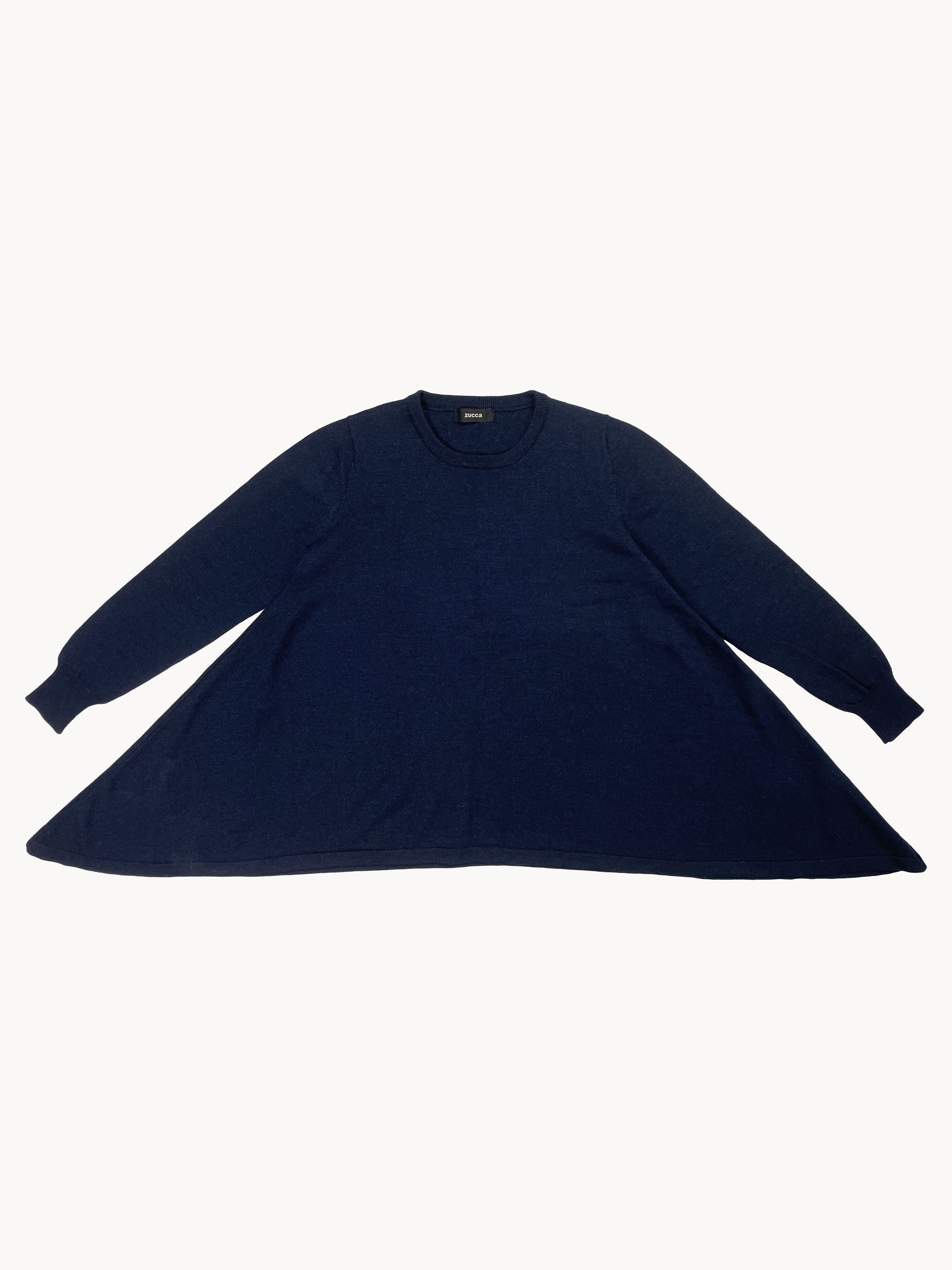 Zucca Archival AW 2021 ZUCCa Trapeze Flared Sweater ISSEY MIYAKE Size M / US 6-8 / IT 42-44 - 2 Thumbnail