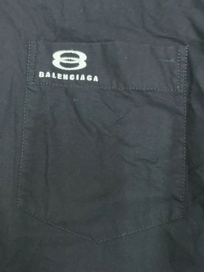 Balenciaga Balenciaga size 38 Black embroidered logo fake two-piece h Size US M / EU 48-50 / 2 - 3 Thumbnail