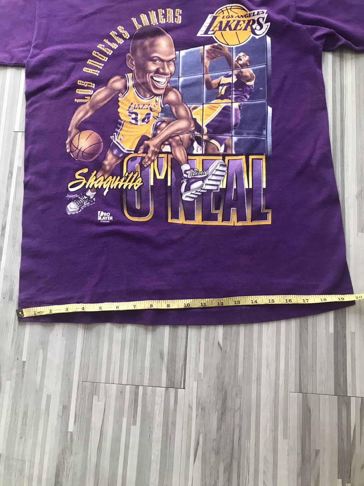 NBA × Vintage Vintage NBA Lakers Tshirt Size US M / EU 48-50 / 2 - 7 Thumbnail