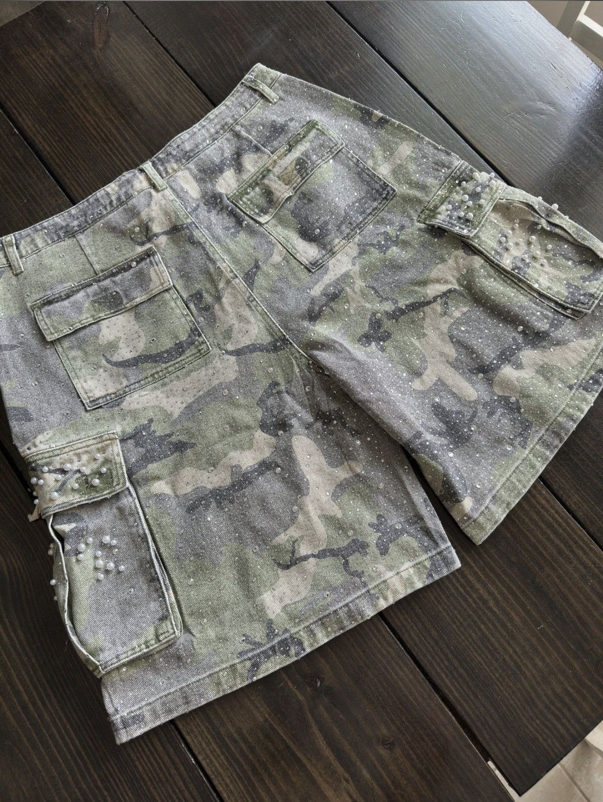 Vale Vale Forever Soulja Camo Shorts Size US 32 / EU 48 - 2 Thumbnail