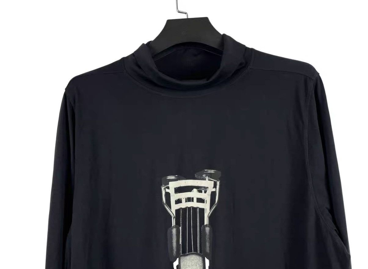 Rick Owens Rick Owens DRKSHDW Mock Neck Print Long Sleeve J31 Size US L / EU 52-54 / 3 - 3 Thumbnail