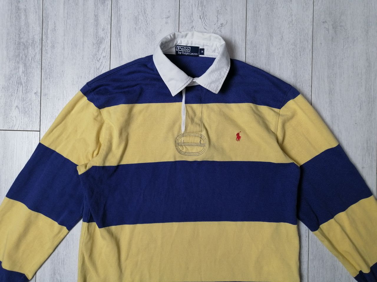 Polo Ralph Lauren Vintage Y2K Polo Ralph Lauren rugby Jersey size M Size US M / EU 48-50 / 2 - 2 Thumbnail