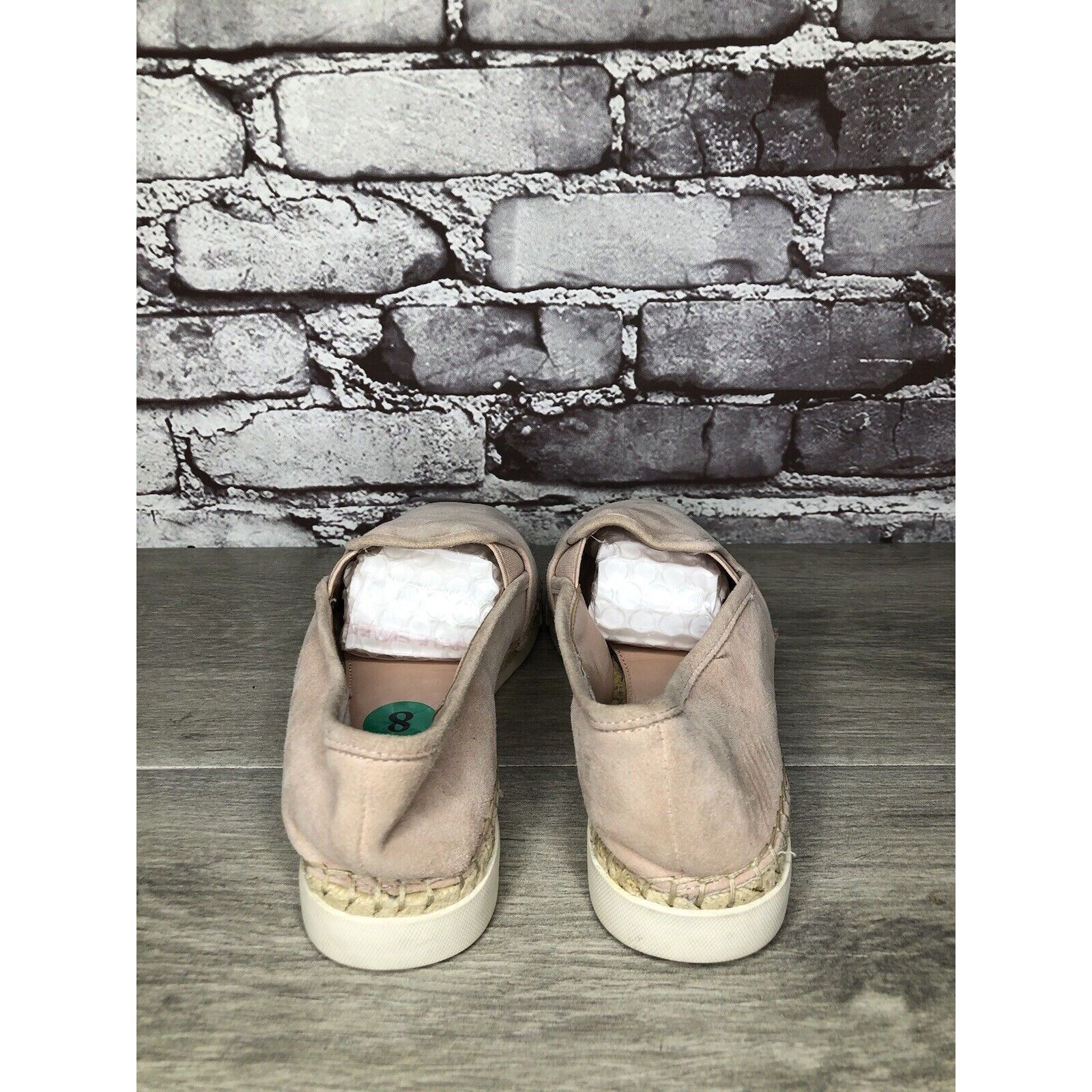 Vince Camuto VINCE CAMUTO Tambie Blush Pink Suede Leather Espadrille Loaf Size US 8 / IT 38 - 4 Thumbnail