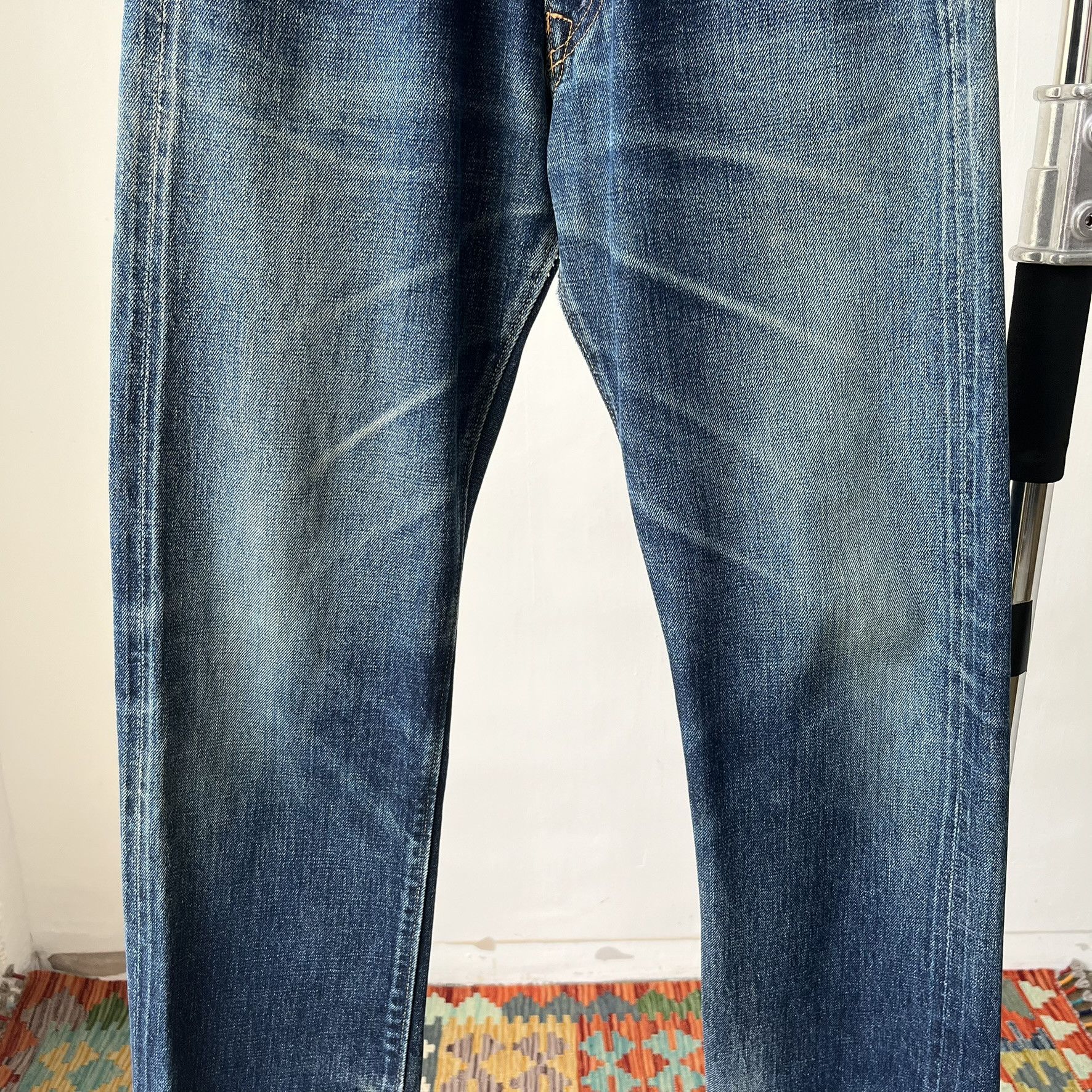 Levi's Size 28x28.5 Vintage 90's Denime Big E Japan Denim S1499 Size US 28 / EU 44 - 3 Thumbnail