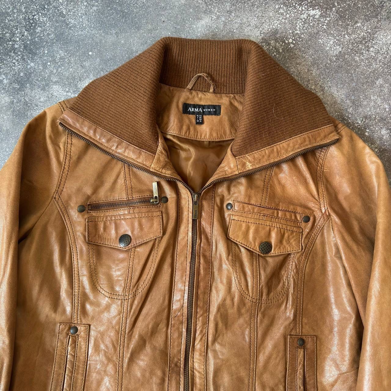 Hysteric Glamour × Japanese Brand × Vintage Japan Retro Style Vintage Leather Jacket Size XL / US 12-14 / IT 48-50 - 3 Thumbnail